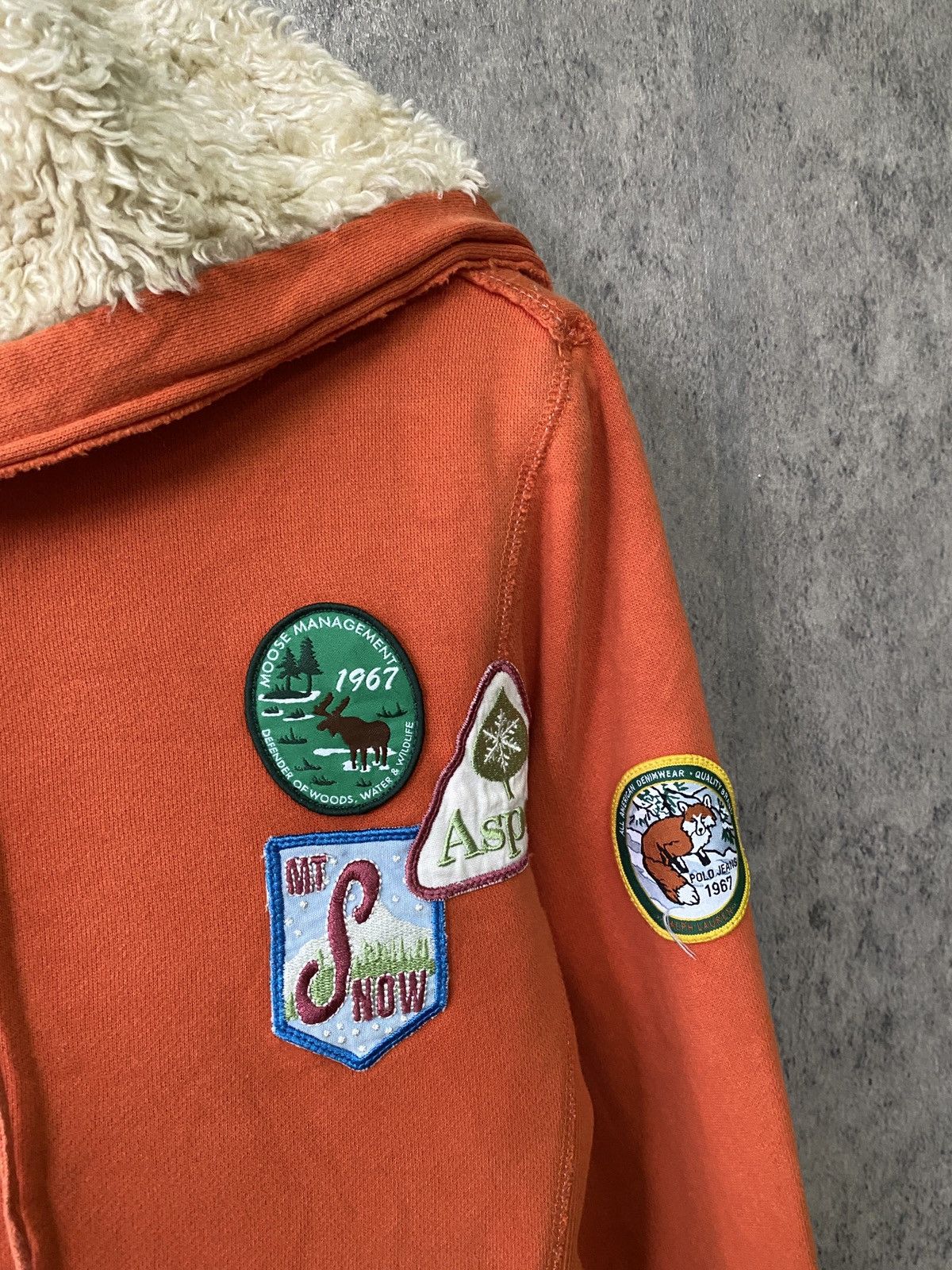 Polo Ralph Lauren Polo Jeans Ralph Lauren Sherpa Lining Hoodie Zipper Jacket Size US S / EU 44-46 / 1 - 8 Thumbnail