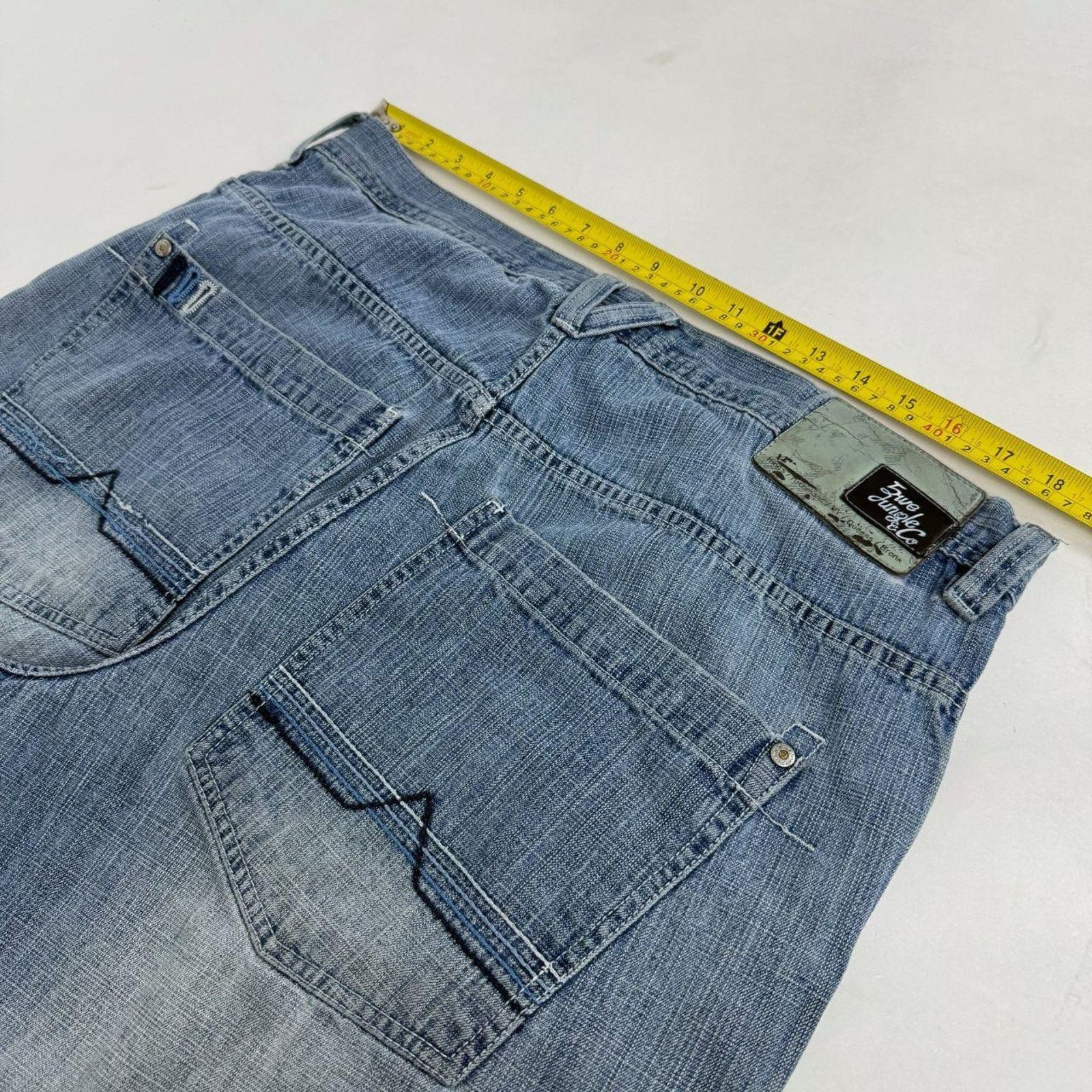 JNCO × Southpole × Vintage Vintage y2k faded grunge archive baggy wide leg skater jeans Size US 36 / EU 52 - 5 Thumbnail