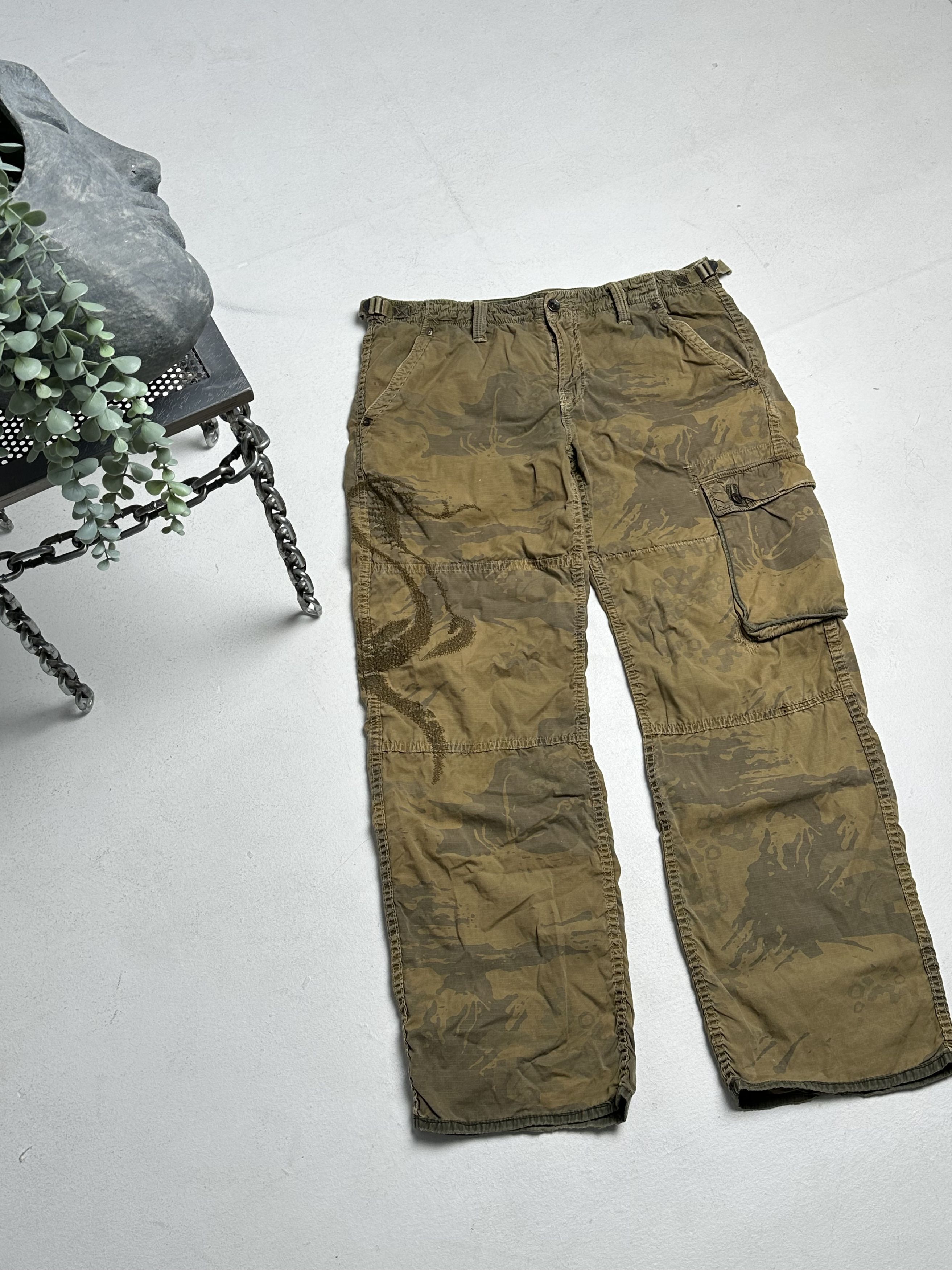 If Six Was Nine × Japanese Brand × Vintage Vintage pants Zbrand japanese style snack logo Size US 36 / EU 52 - 4 Thumbnail