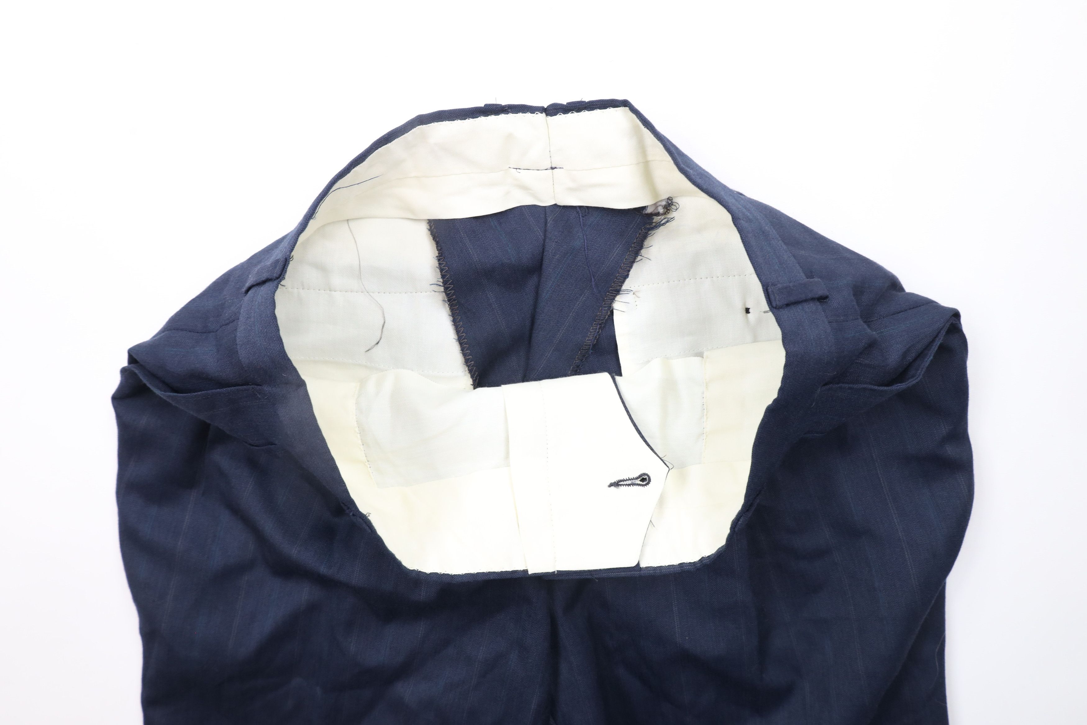 Vintage Vintage 70s Streetwear Pinstriped Pleated Wide Leg Pants USA Size US 32 / EU 48 - 6 Thumbnail
