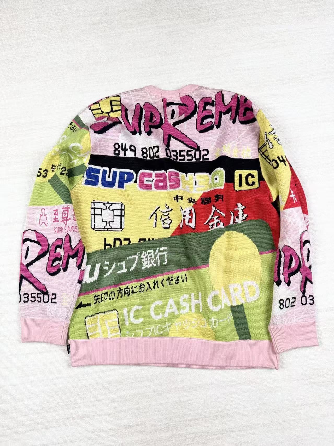Supreme Supreme credit card sweater M Size US M / EU 48-50 / 2 - 4 Thumbnail