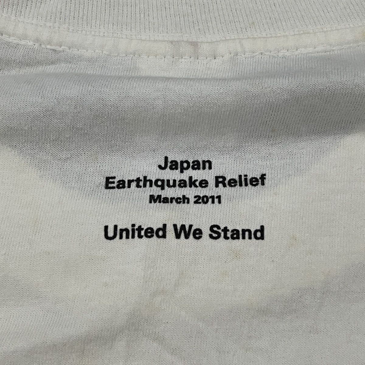 Supreme Supreme 2011 Japan Earthquake Relief Box Logo Tee Size US L / EU 52-54 / 3 - 6 Thumbnail