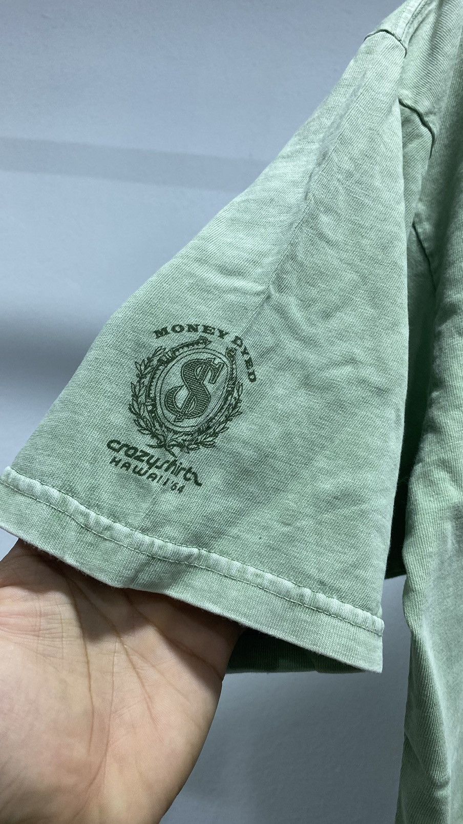 Vintage 💥Money Dyed 80s Bank of Dad Size US L / EU 52-54 / 3 - 8 Thumbnail