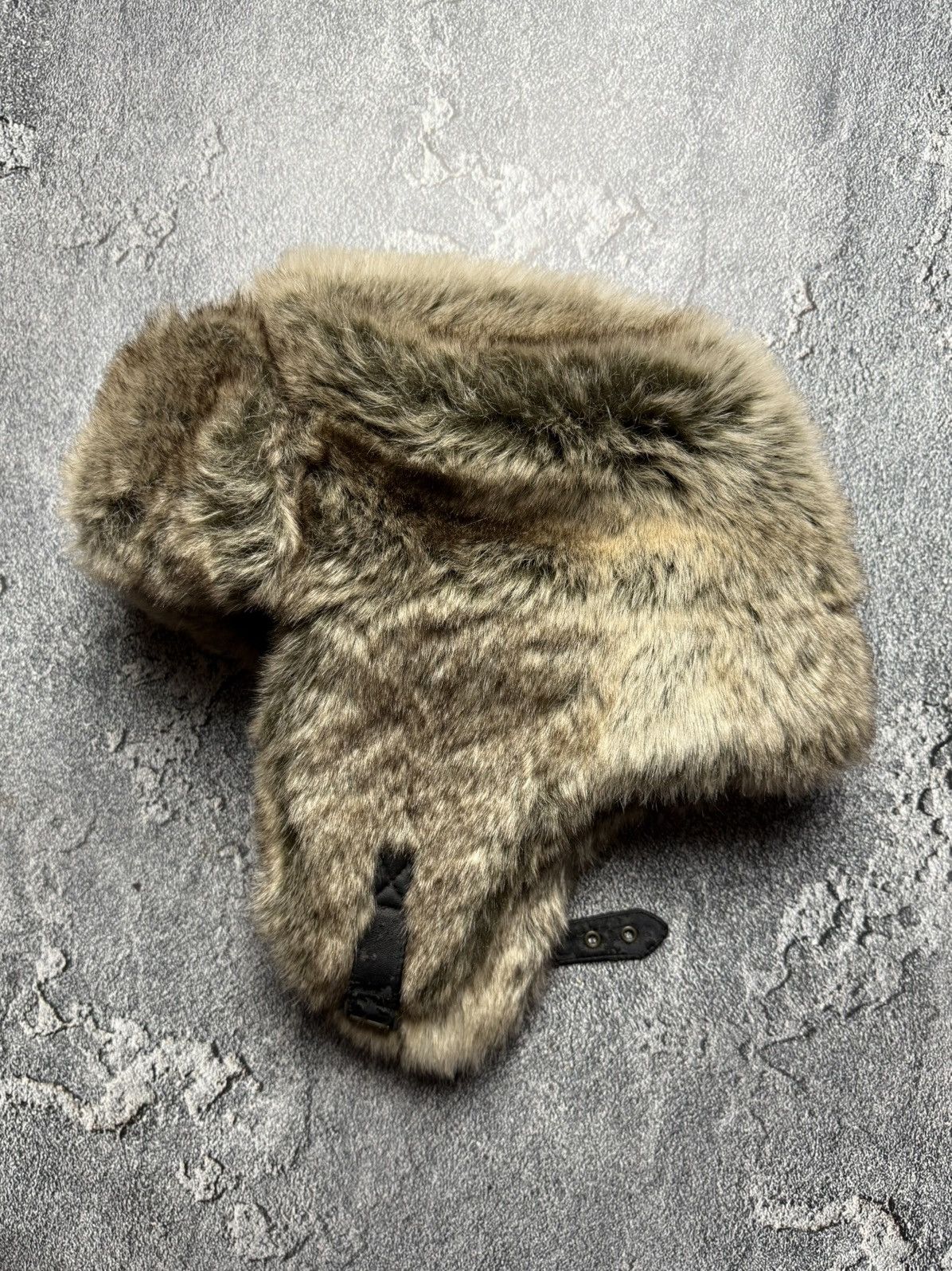 Other Y2K Faux Fur Ushanka Vintage Fuzzy Warm Trapper Hat Size ONE SIZE - 5 Thumbnail
