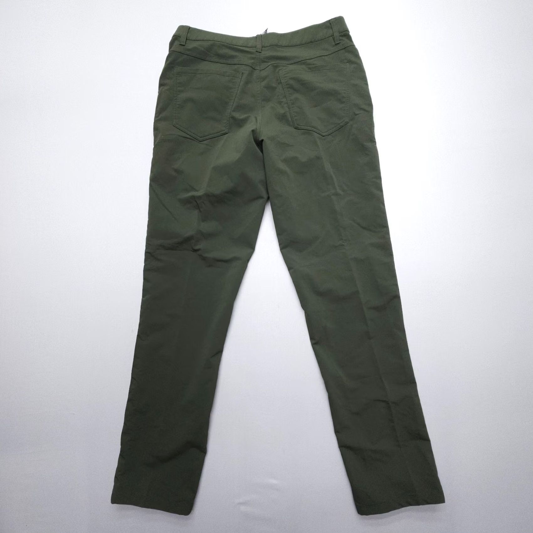 Vintage Kirkland Performance Chino Golf Tech Pants Mens 32 x 32 Green Stretch Size US 32 / EU 48 - 2 Thumbnail