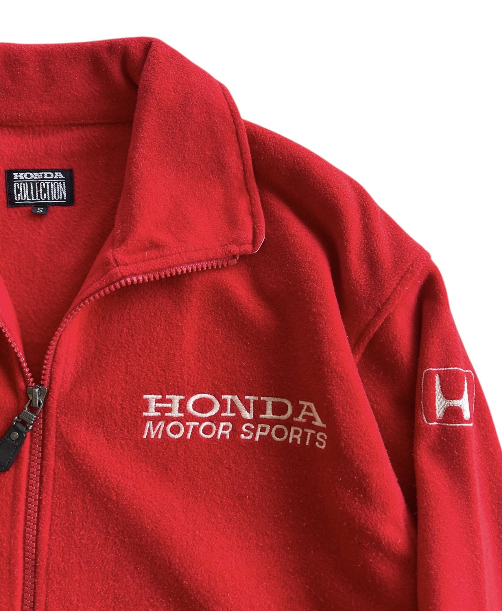 Honda Vintage Honda Motorsports Fleece Jacket Size US S / EU 44-46 / 1 - 2 Thumbnail