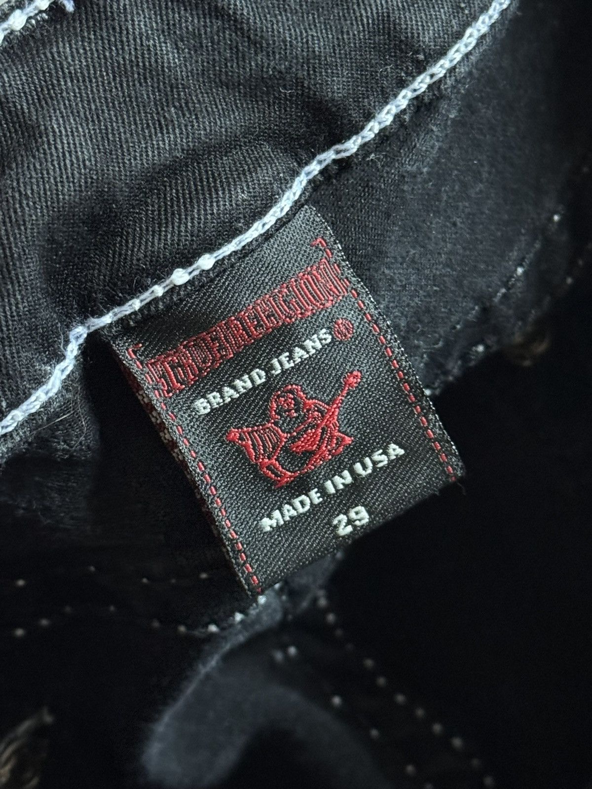 True Religion True Religion 29size denim pants jeans trousers chinos Y2K Size 29" - 12 Thumbnail