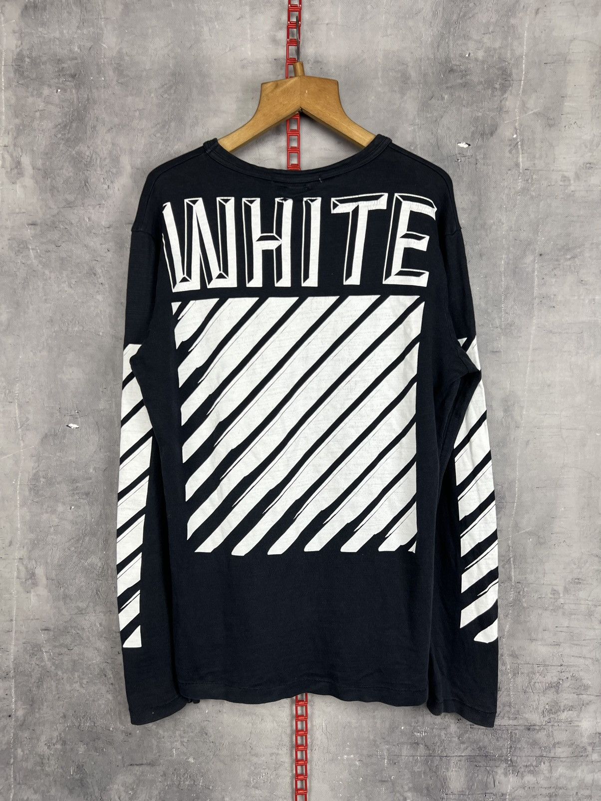 Off-White Off-White c/o Virgil Abloh 3D White Long Sleeve Size M Size US M / EU 48-50 / 2 - 2 Thumbnail