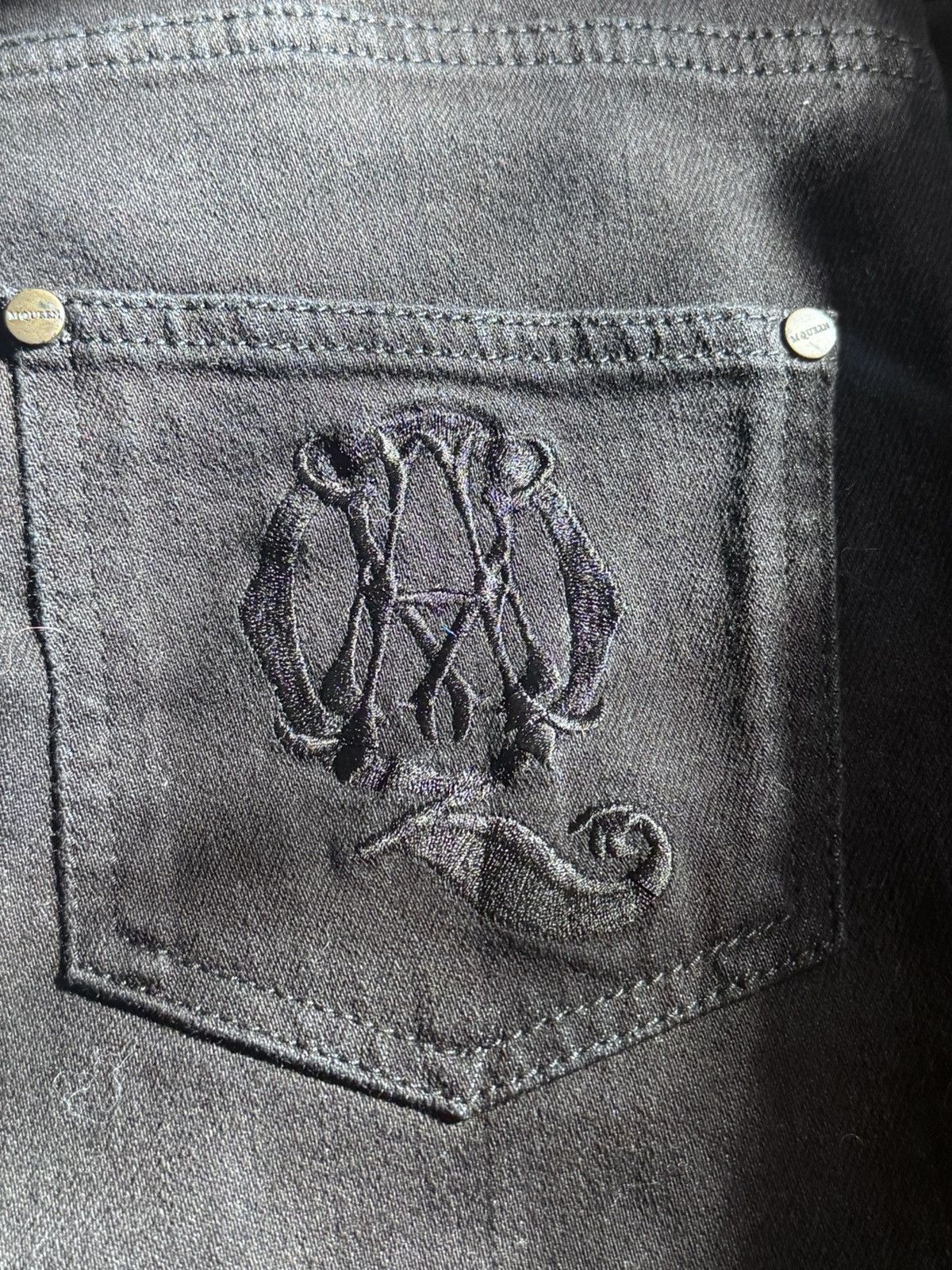 Alexander McQueen Alexander Mcqueen Flared Jeans Size US 44 / EU 60 - 2 Thumbnail