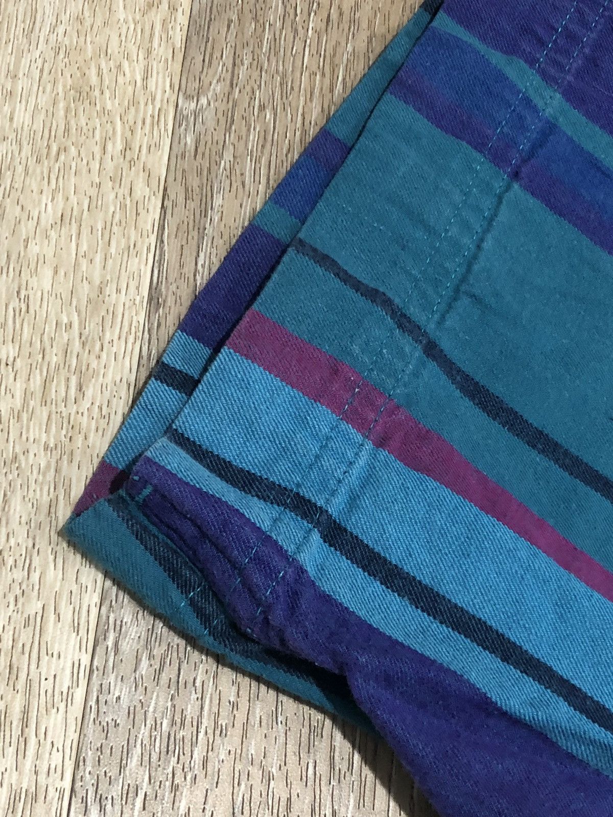 Arrow Vtg 90s Arrow Carriage Trade Striped Button Down Size US XL / EU 56 / 4 - 3 Thumbnail