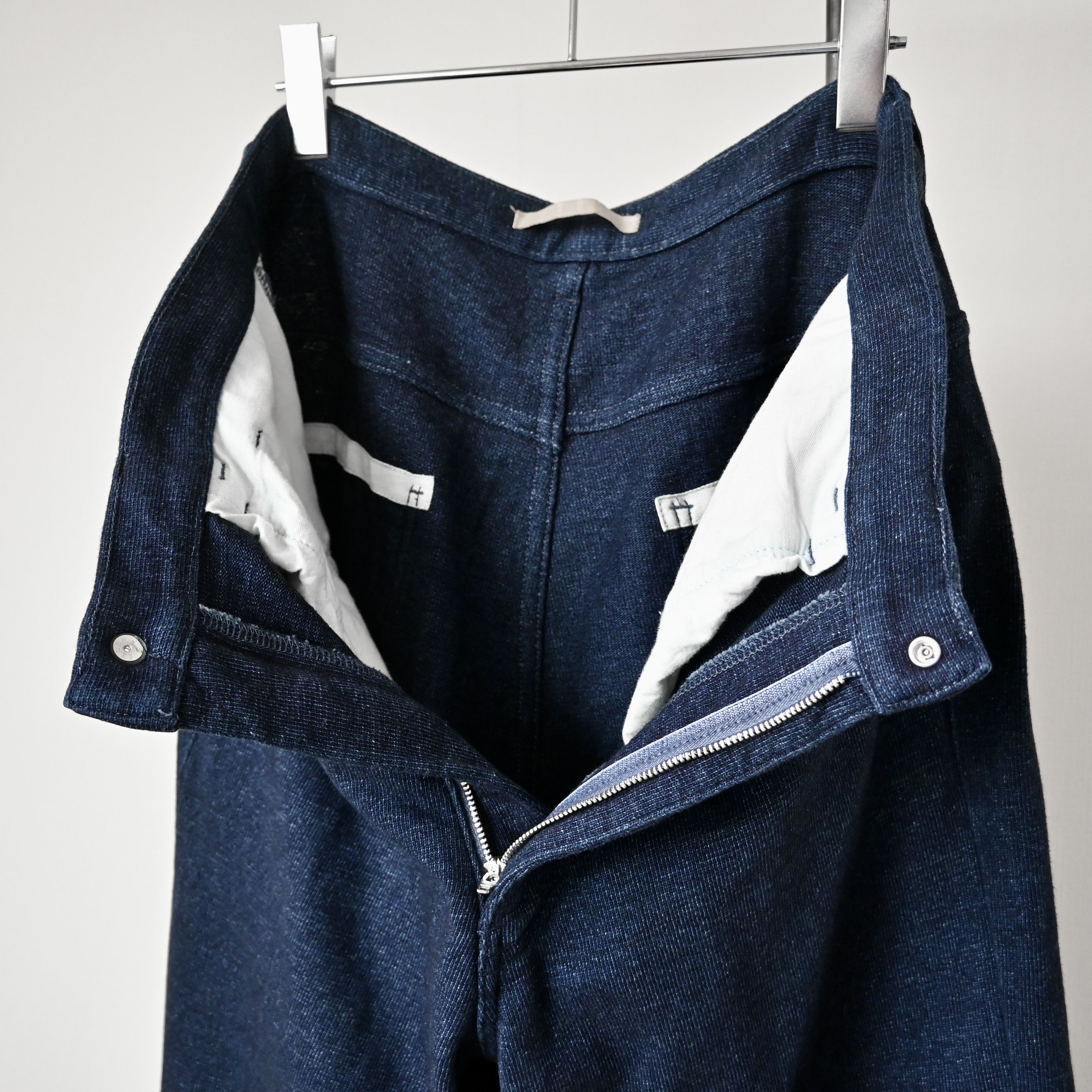 Japanese Brand AUGUSTE PRESENTATION "denim tenjiku" indigo straight jeans Size US 33 - 7 Thumbnail