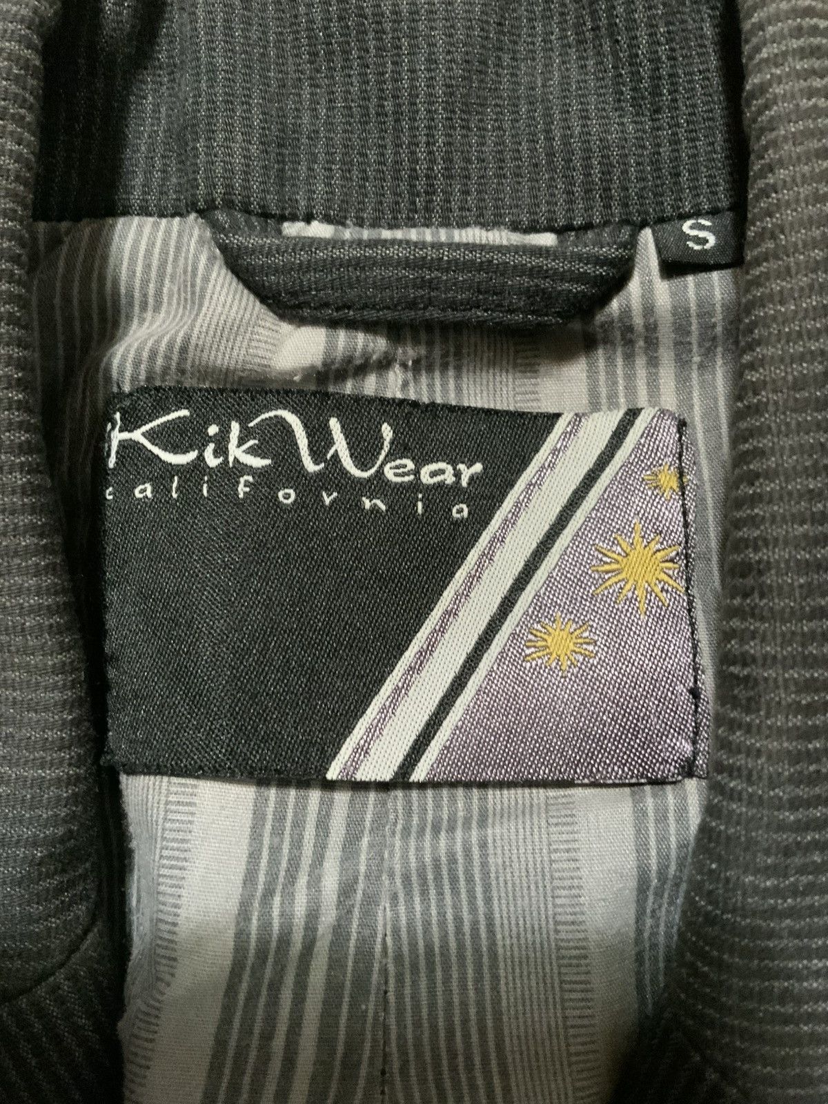 Vintage Vintage Y2K Kikwear California Striped Steampunk Jacket Size US S / EU 44-46 / 1 - 4 Thumbnail