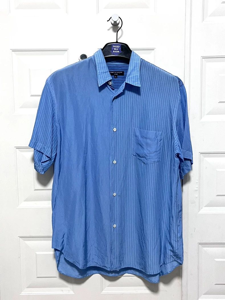 Comme des Garcons Comme Des Garcons Short sleeve striped shirt Size US L / EU 52-54 / 3 - 1 Thumbnail