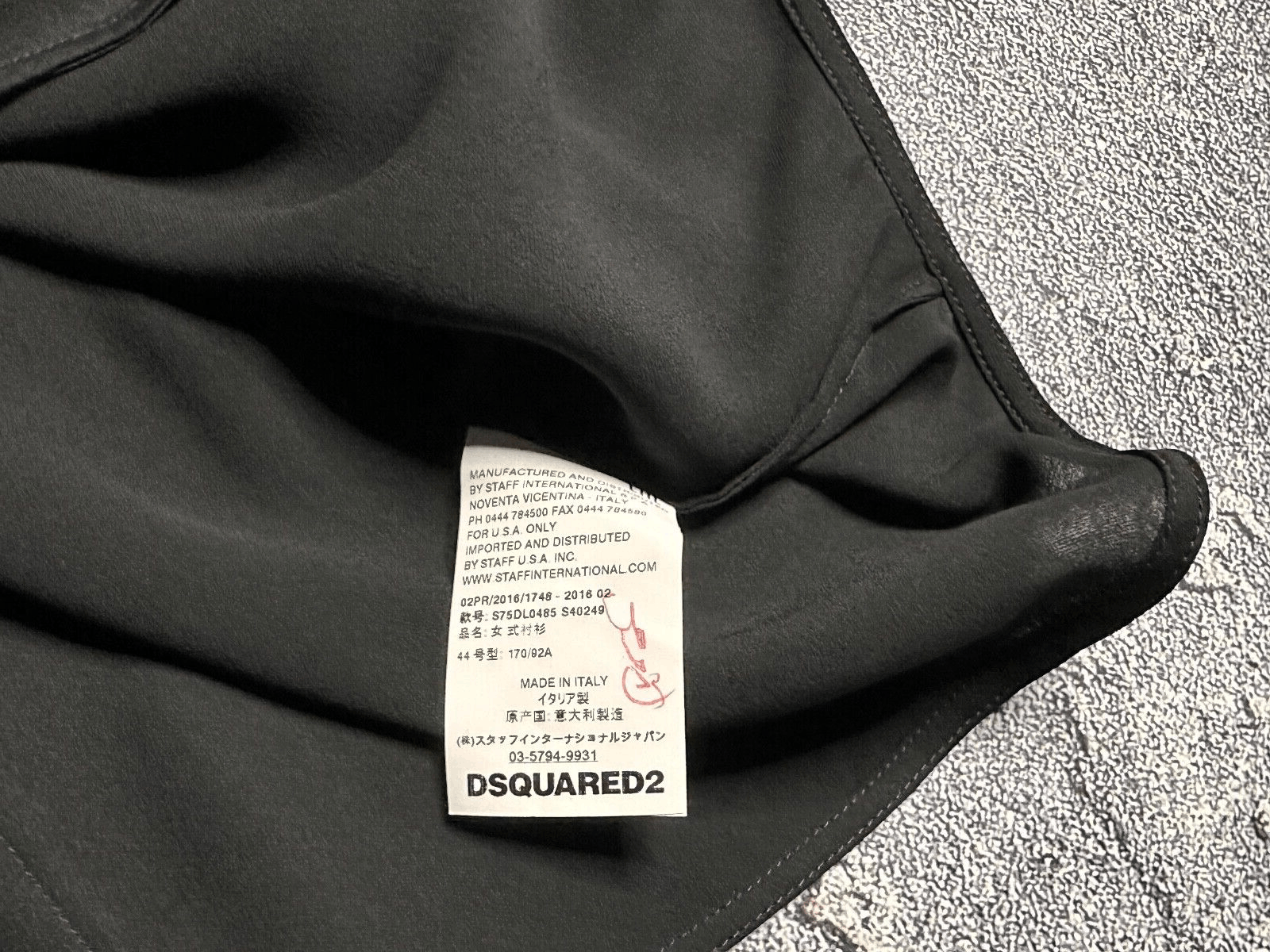 Dsquared2 DSQUARED2 women's silk blouse 44 Size M / US 6-8 / IT 42-44 - 6 Thumbnail