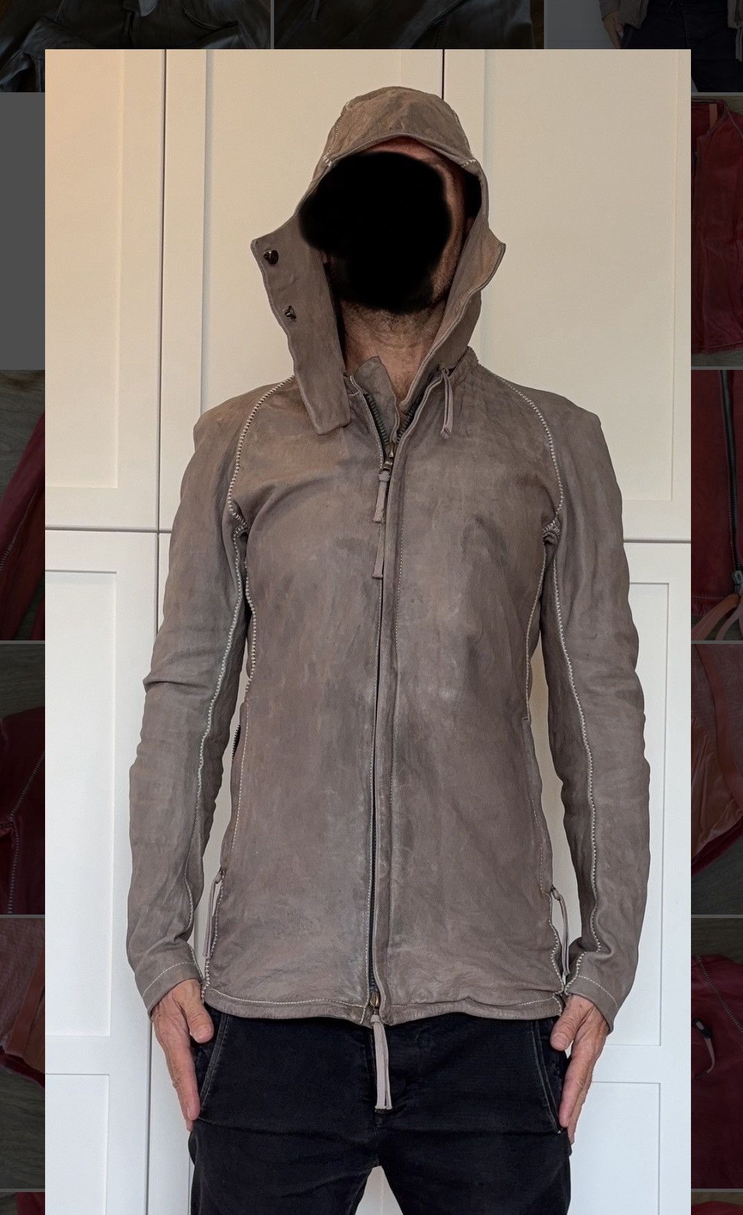 Boris Bidjan Saberi GRAIL J2 F2503M Dark Grey with Hood Size US M / EU 48-50 / 2 - 1 Thumbnail