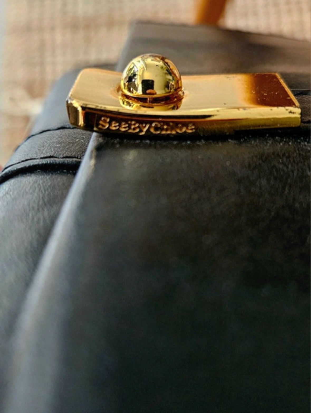 See by Chloe See by Chloé Wallet – Long Black Leather – Great Cond. Size ONE SIZE - 3 Thumbnail