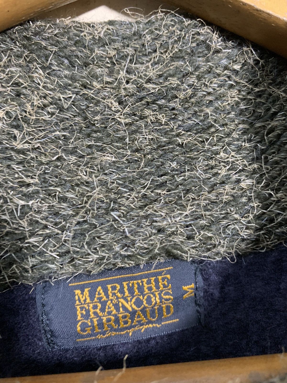 Marithe + Francois Girbaud 🔥M.F.G MOHAIR WOOL KNITTED JUMPER Size US M / EU 48-50 / 2 - 8 Thumbnail