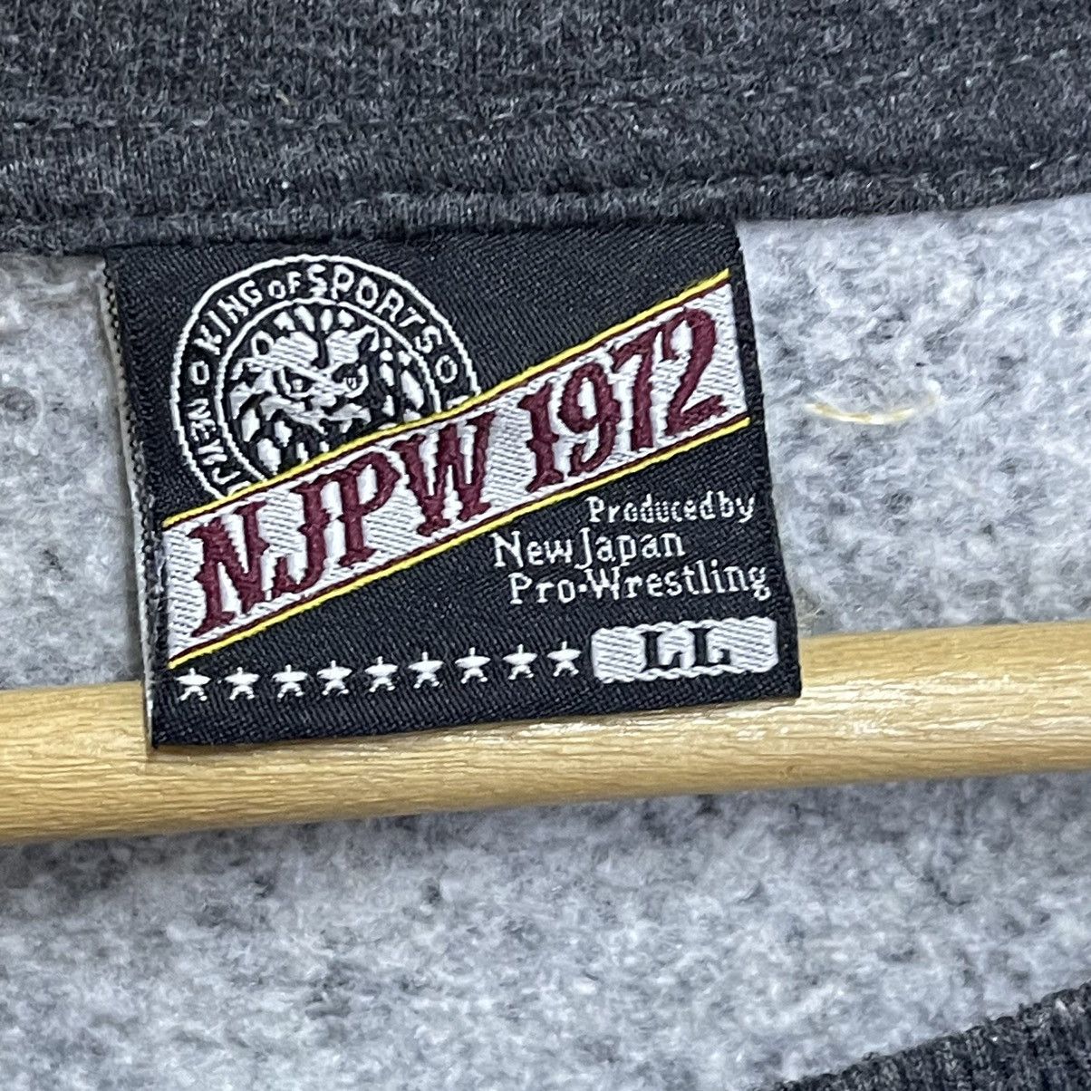 Japanese Brand × Vintage New Japan Pro Wrestling Crewneck Sweatshirt Size US L / EU 52-54 / 3 - 10 Thumbnail