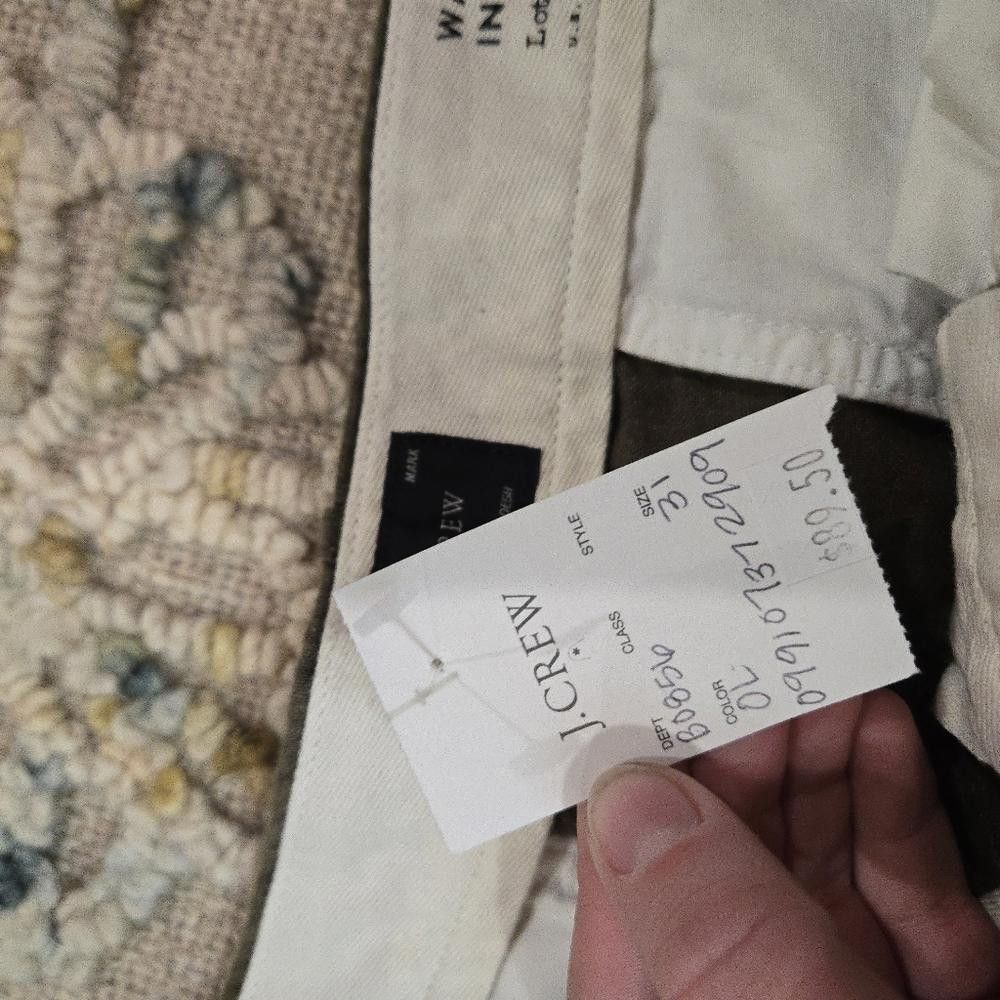 J.Crew J Crew 7" Linen Short Size US 31 - 7 Thumbnail