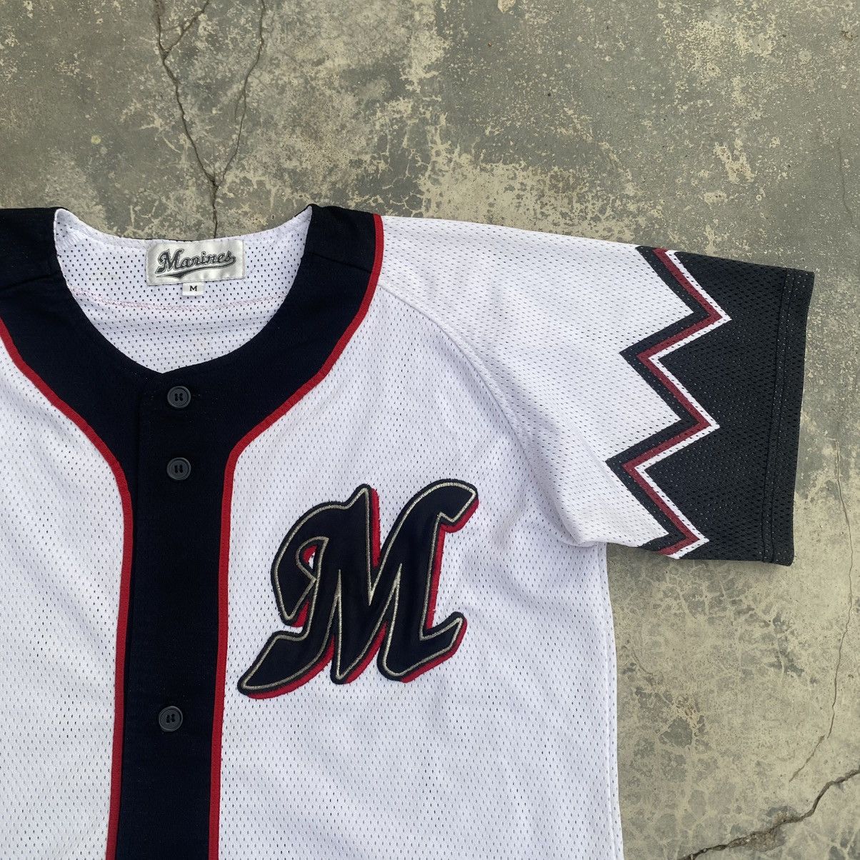 Vintage Vintage Marine Baseball Jersey Size US S / EU 44-46 / 1 - 2 Thumbnail