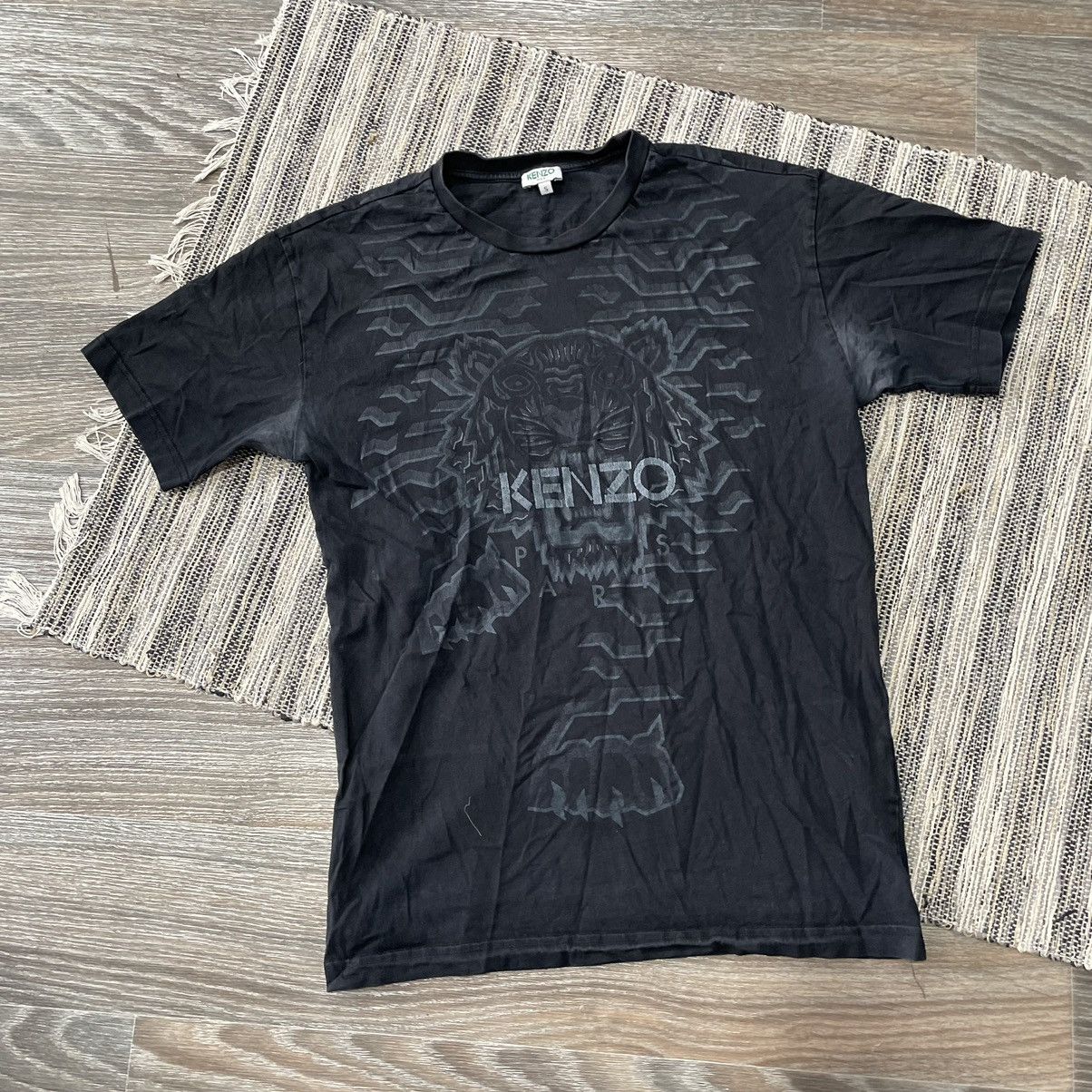 Affliction × Kenzo × Vintage Kenzo tee shirt punk rock alt emo goth cyber Size US S / EU 44-46 / 1 - 1 Thumbnail