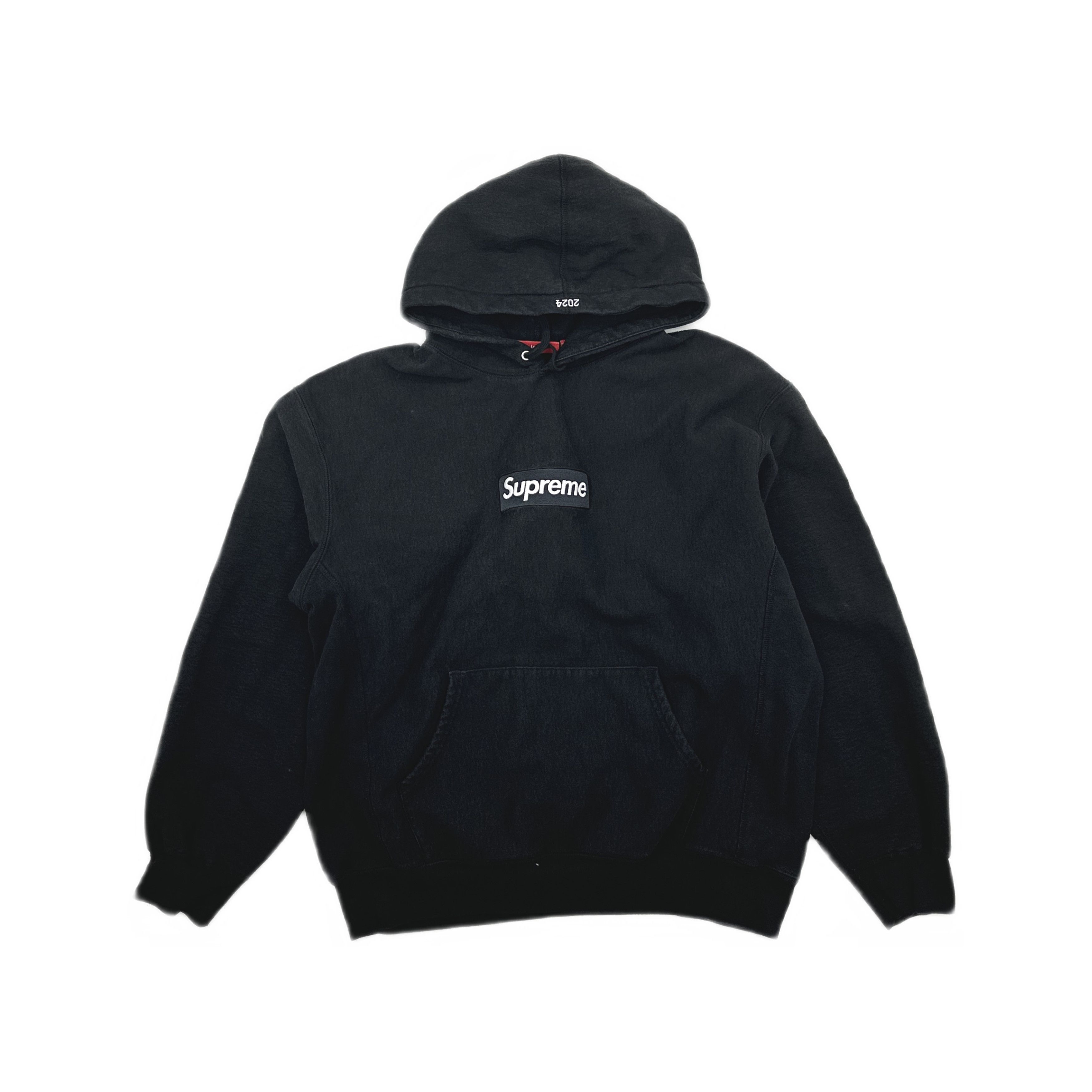 Burberry × Supreme Supreme x Burberry Black Box Logo Hoodie | Grailed