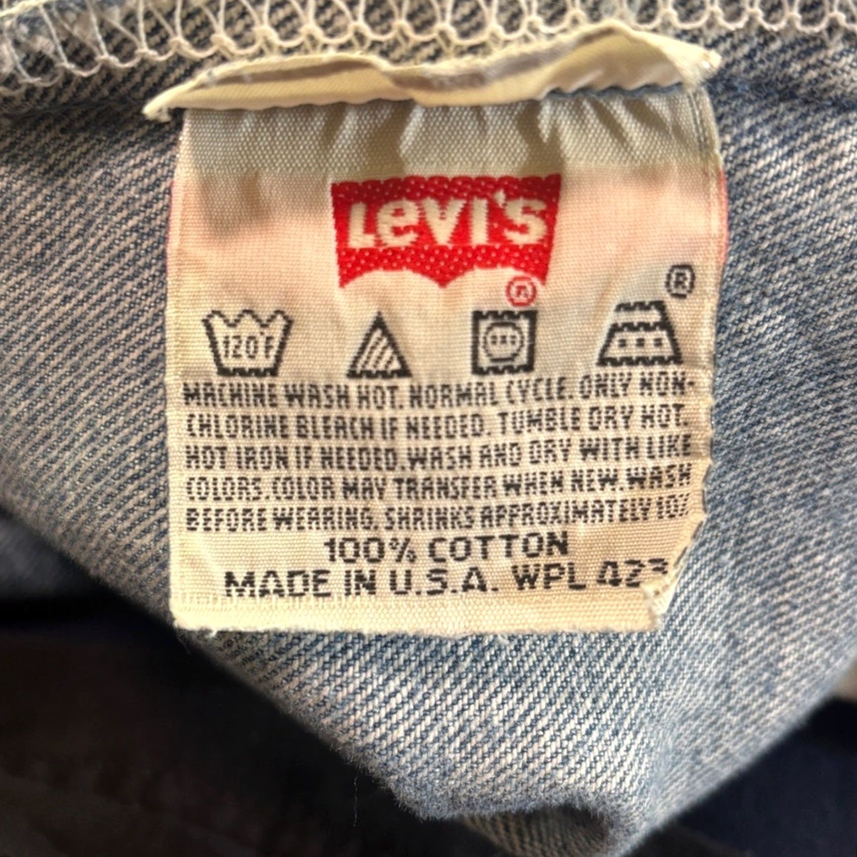 Levi's VINTAGE Levi’s 501xx Shrink-to-Fit Jeans Shirt or Jeans? Size US 40 / EU 56 - 3 Thumbnail