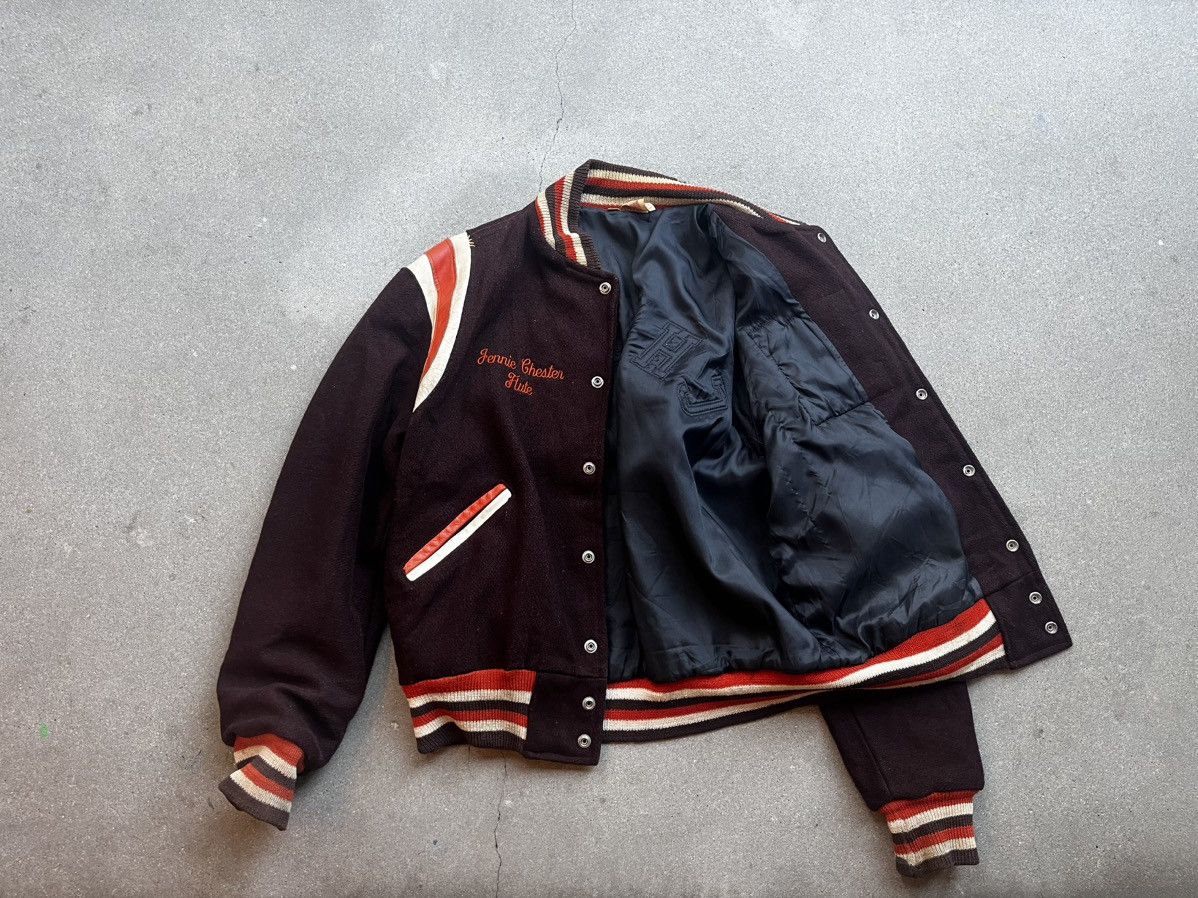 Vintage Vintage “CHIEFS” Letterman Jacket Size US M / EU 48-50 / 2 - 2 Thumbnail