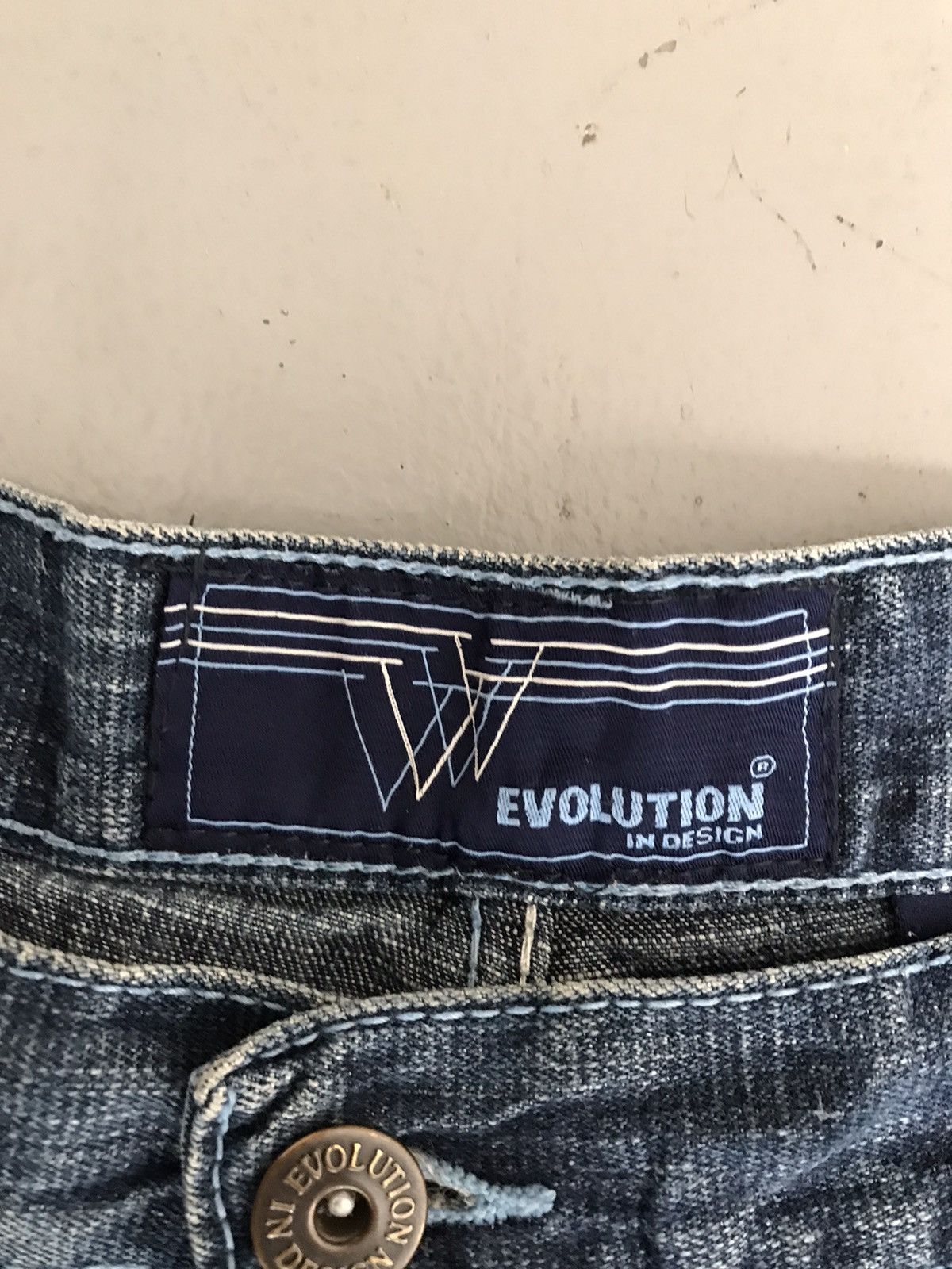 JNCO × Vintage Vintage evolution denim short Size US 41 - 6 Thumbnail