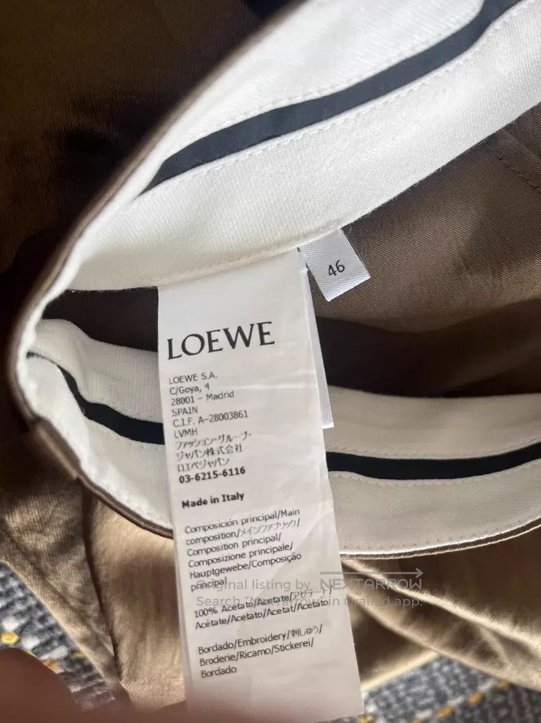 Loewe Loewe Acetate Trousers Size US 30 / EU 46 - 3 Thumbnail
