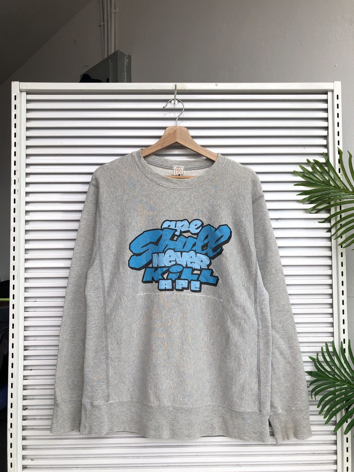 Bape ASNKA Crewneck Size US M / EU 48-50 / 2 - 1 Thumbnail