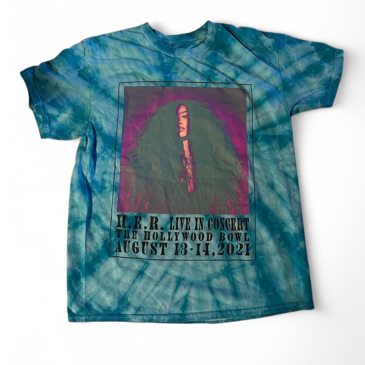Band Tees H.E.R. Live in concert the thread shop tee size large Size US L / EU 52-54 / 3 - 1 Thumbnail