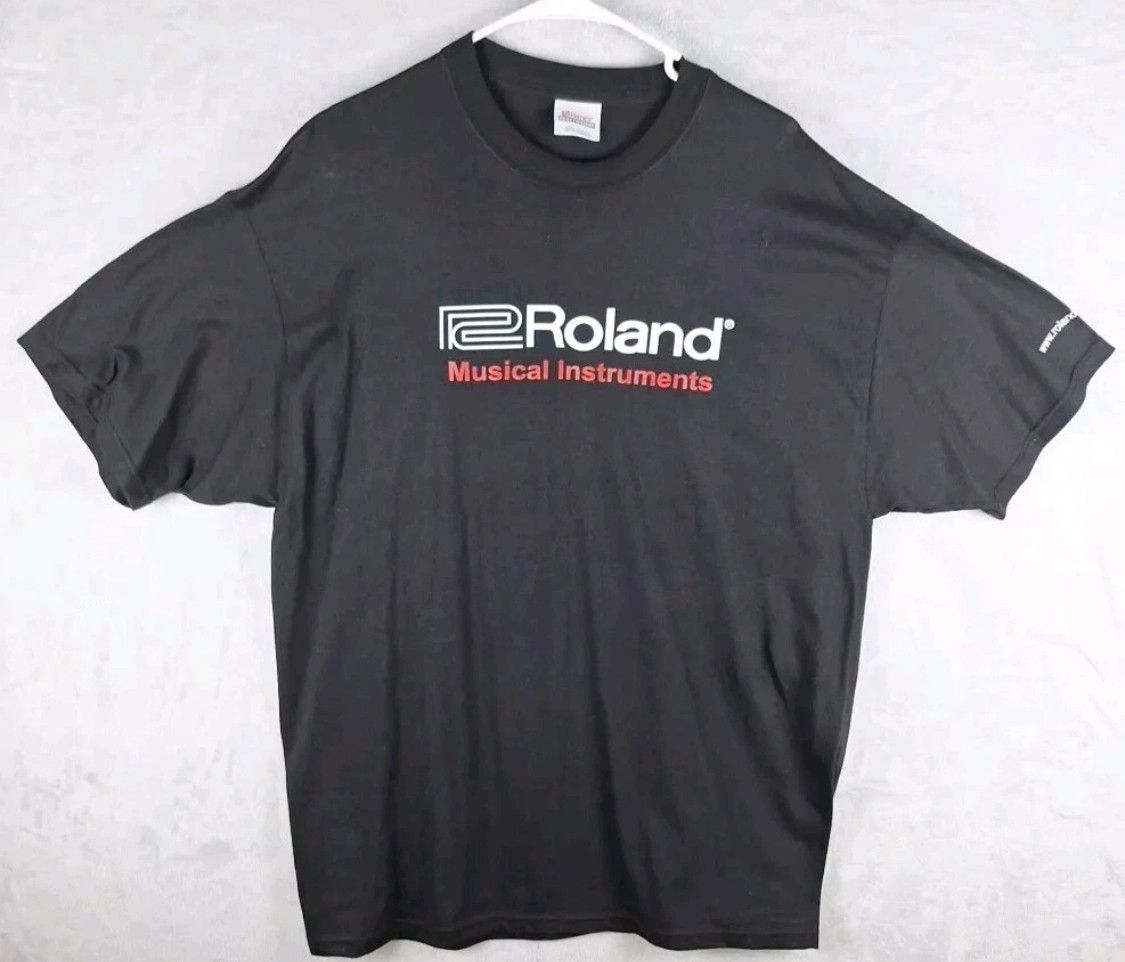Hanes Vintage Roland Music Instrument XL T Shirt Size US XL / EU 56 / 4 - 1 Thumbnail