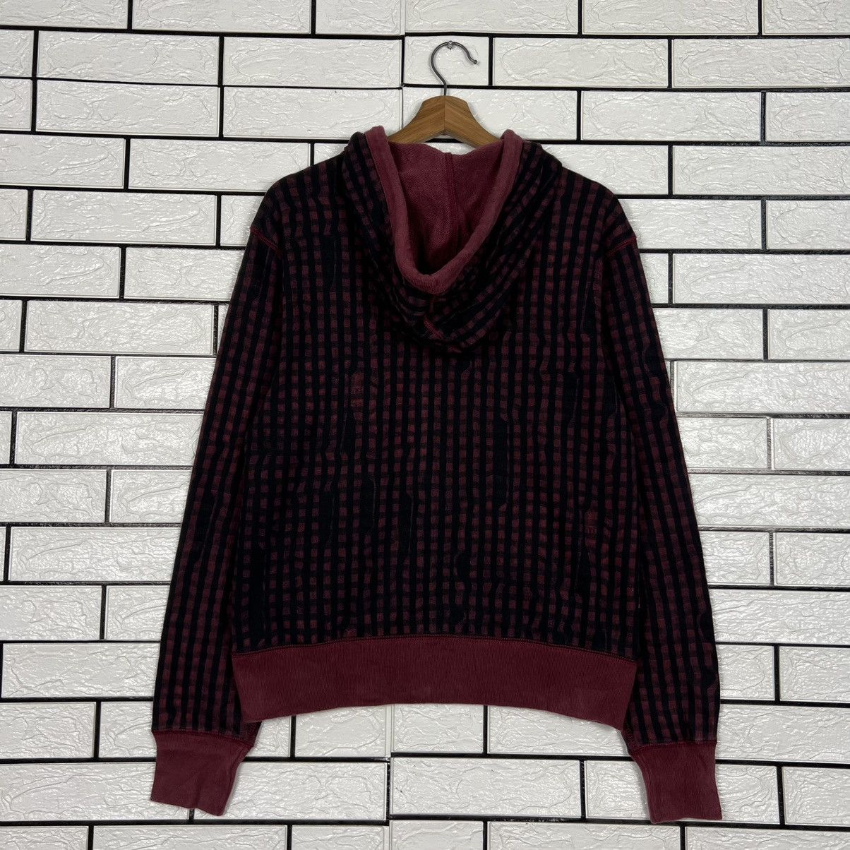 Levi's LEVIS STRAUSS Red Checked Hoodie Sweatshirt #4212-C192 Size US M / EU 48-50 / 2 - 21 Thumbnail