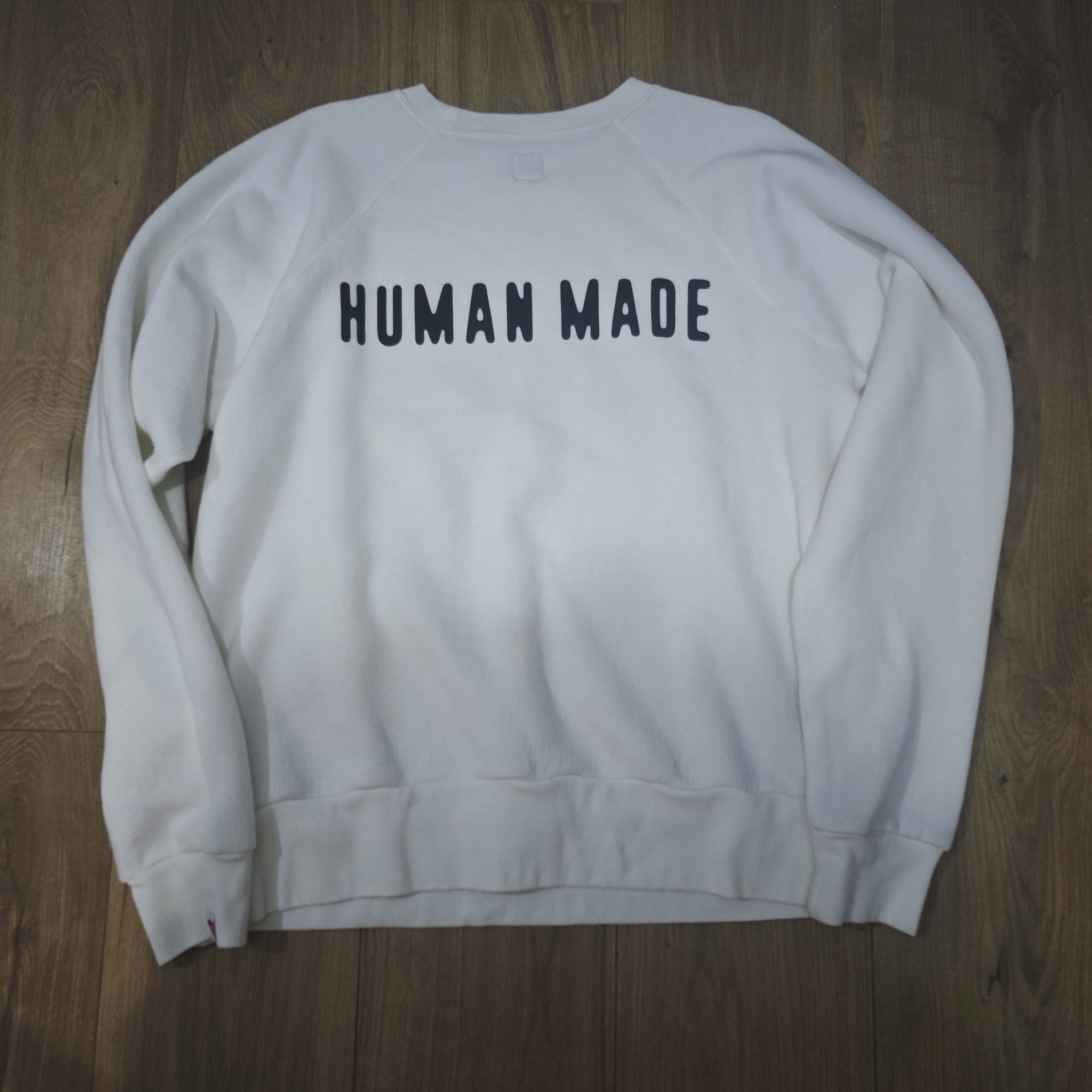 Human Made Human made white sweater Size US L / EU 52-54 / 3 - 2 Thumbnail