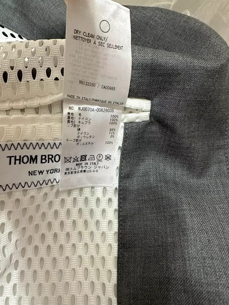 Thom Browne Thom Browne Gray turtleneck jacket Size US XS / EU 42 / 0 - 5 Thumbnail