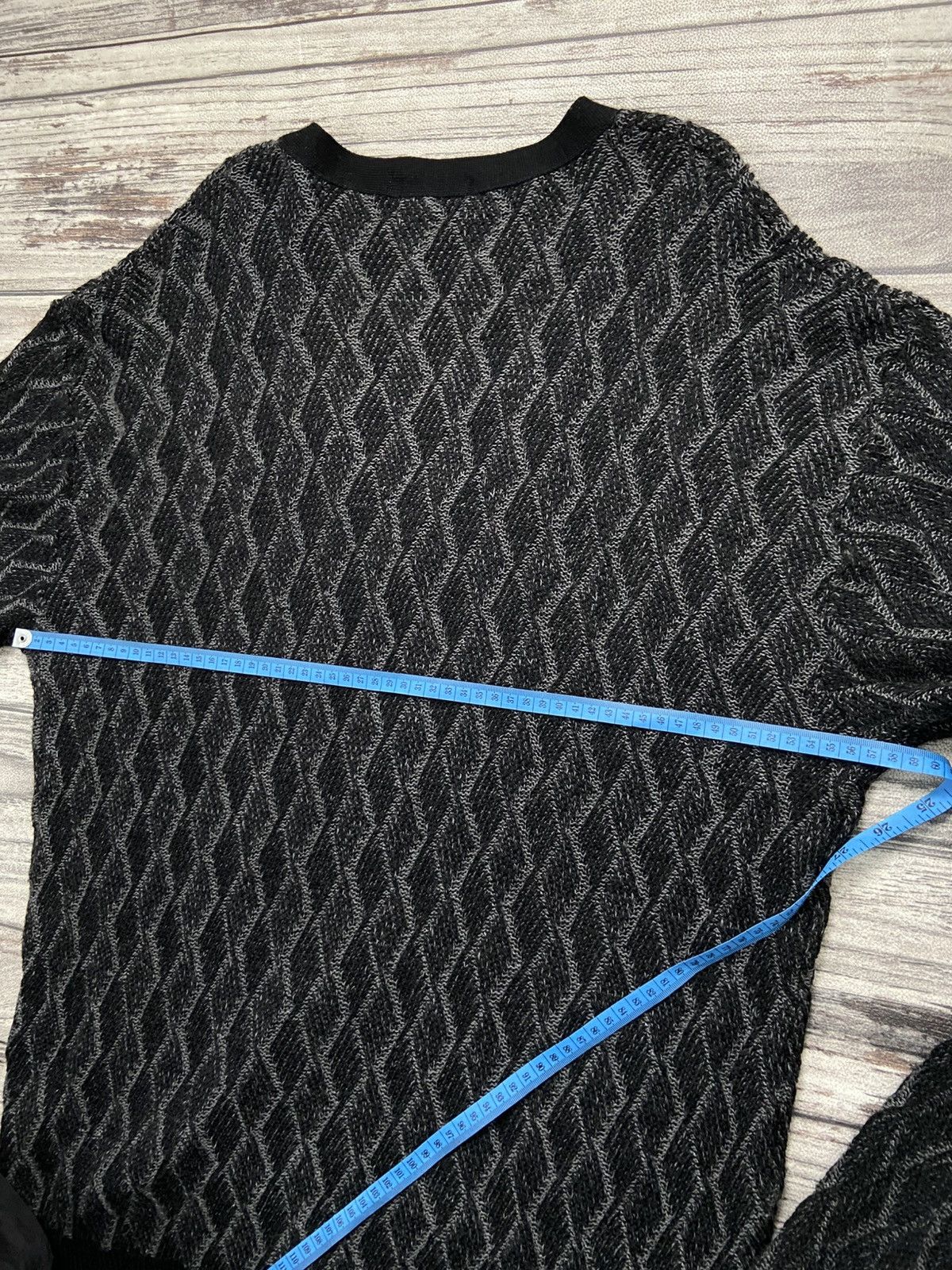 Aran Isles Knitwear × MCM Vintage MCM Pattern Chest Logo Cardigan Size US XL / EU 56 / 4 - 7 Thumbnail