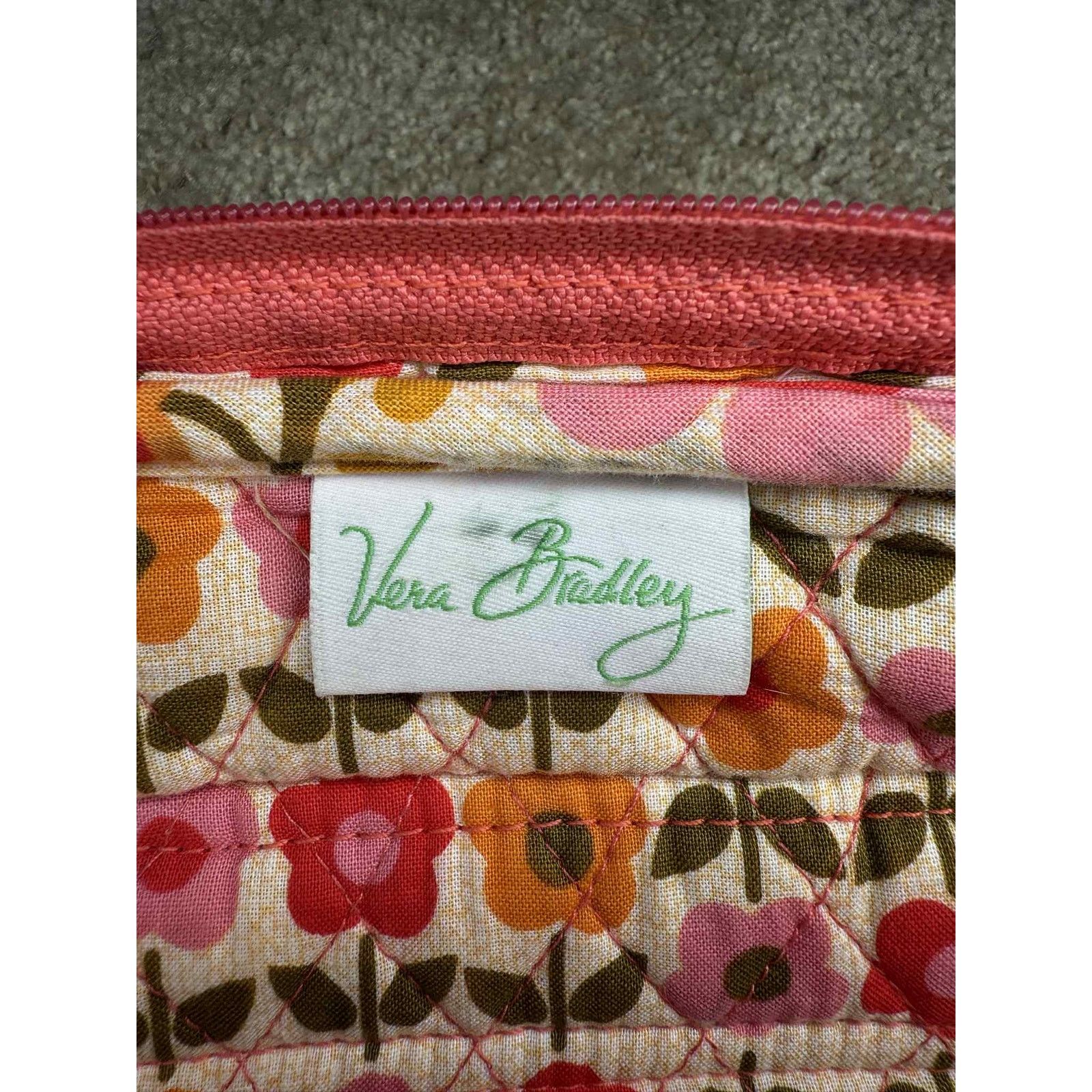 Vera Bradley Vera Bradley Floral Printed Quilted Campus Backpack Pink Size ONE SIZE - 8 Thumbnail