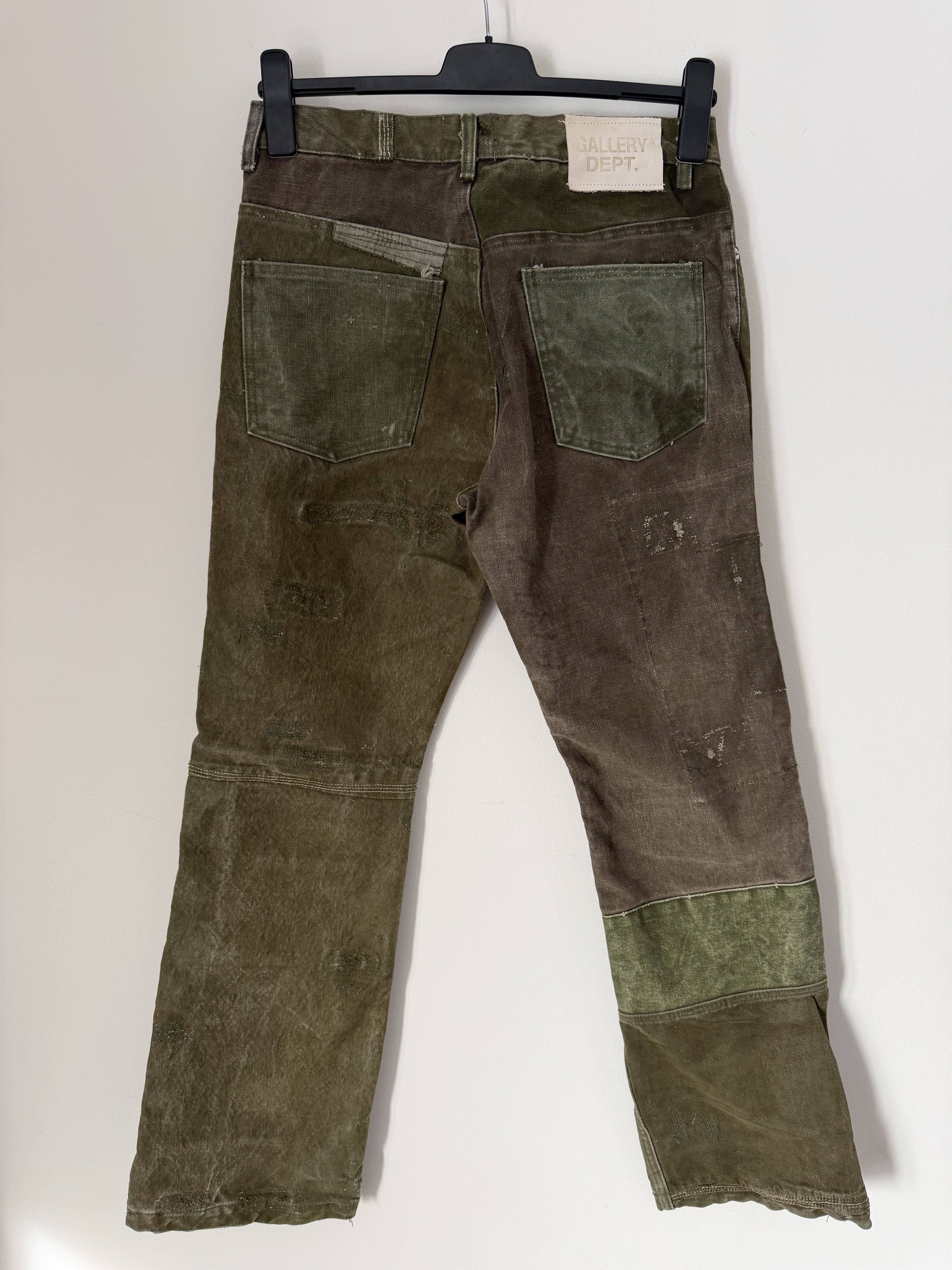 Gallery Dept. Gallery Dept Logan Kit Army Pants in Green Size US 33 - 6 Thumbnail