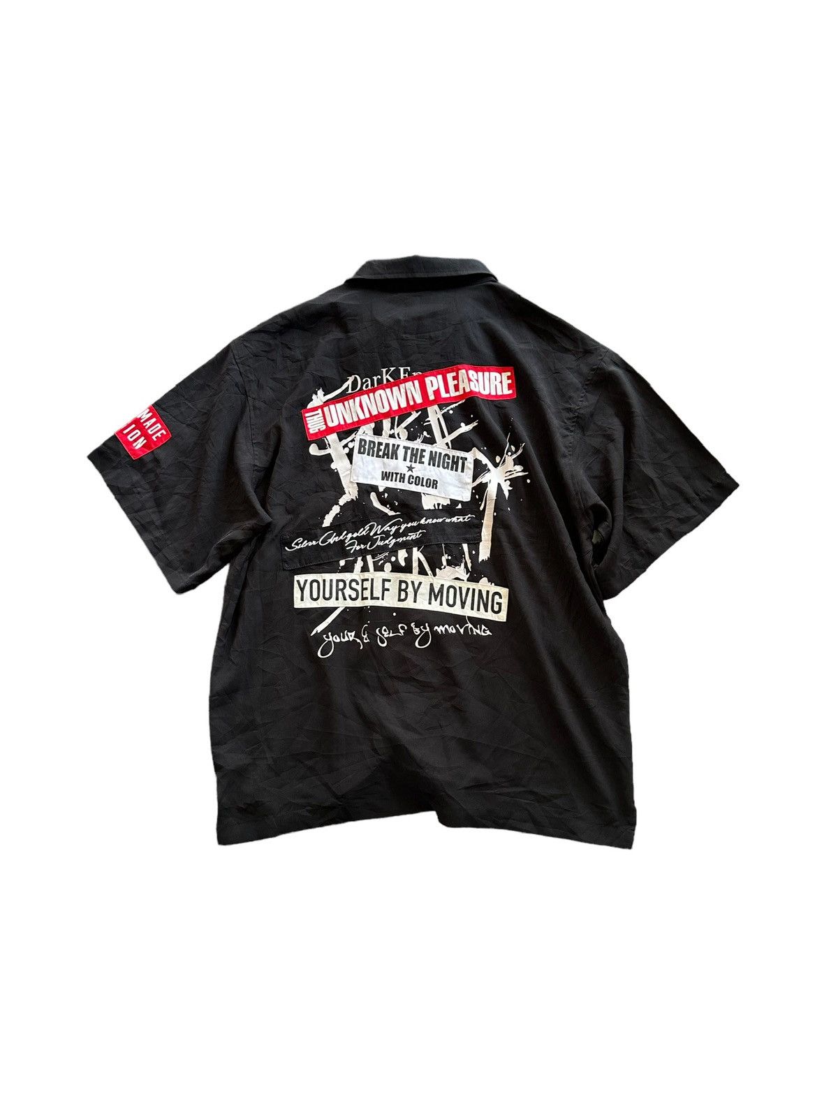 In The Attic In the Attic Homme “ yourself by Moving “ shirt open collar Size US XL / EU 56 / 4 - 1 Thumbnail