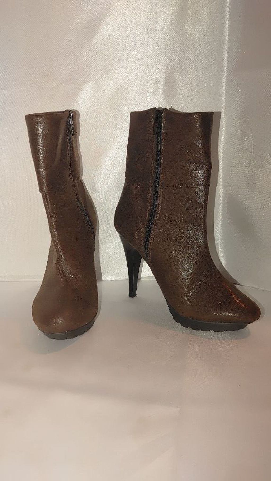 Amanda Uprichard Amanda Leather Boots Size 6.5M Size US 6.5 / IT 36.5 - 5 Thumbnail