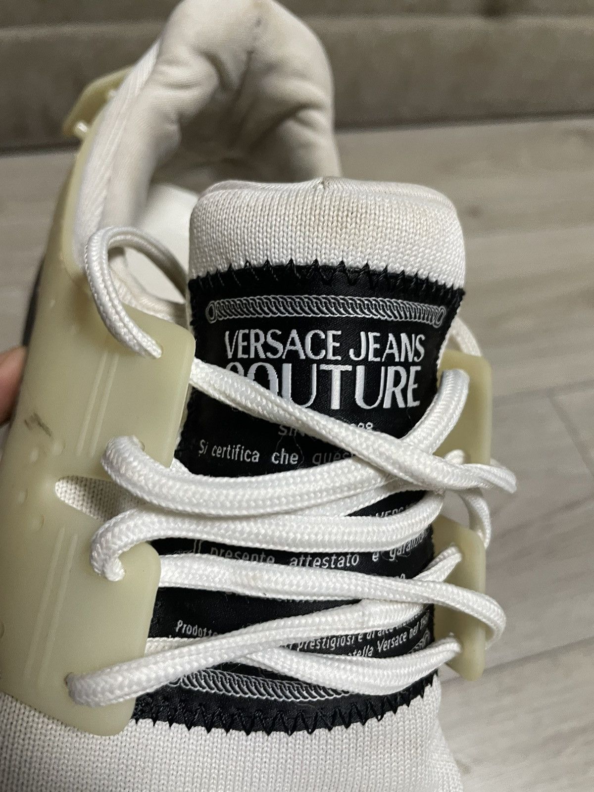Versace Versace Jeans Couture White Sneakers Size 43 Vintage Size US 10 / EU 43 - 12 Thumbnail