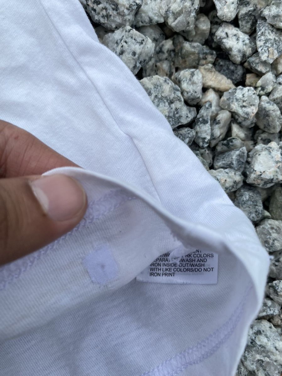 Adidas Adidas Box Logo Tees White Size M Size US M / EU 48-50 / 2 - 13 Thumbnail