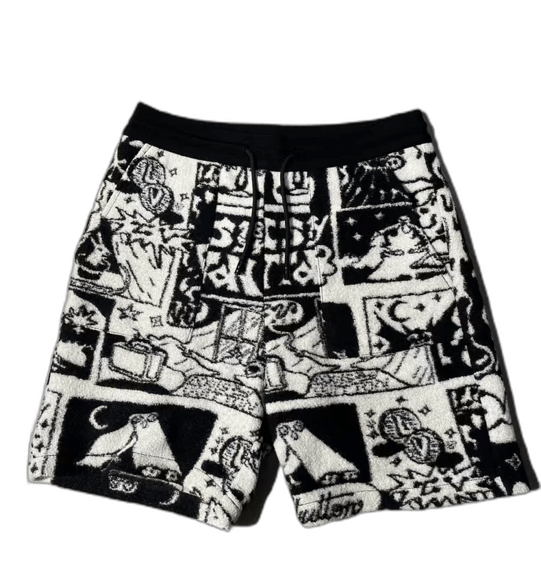 Louis Vuitton LV Wool Cartoon Shorts Size M Size US 27 - 1 Thumbnail