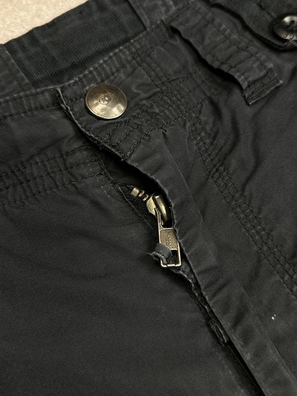 Armani ARMANI Cargo Pants Vintage Trousers Black Sz 31 Size US 31 - 10 Thumbnail
