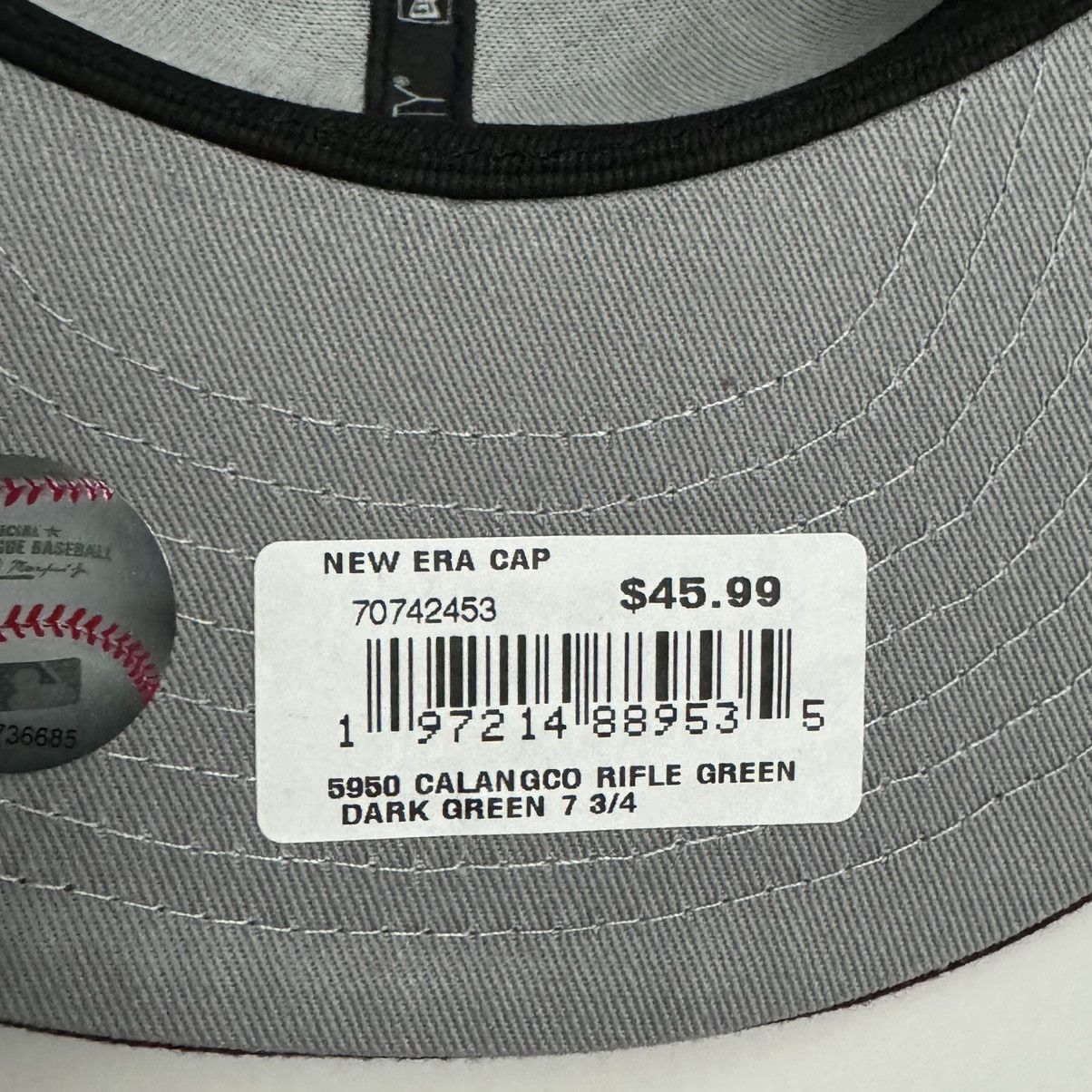 New Era LA Angels New Era 59Fifty Hat 7 3/4 Green RARE Size ONE SIZE - 6 Thumbnail