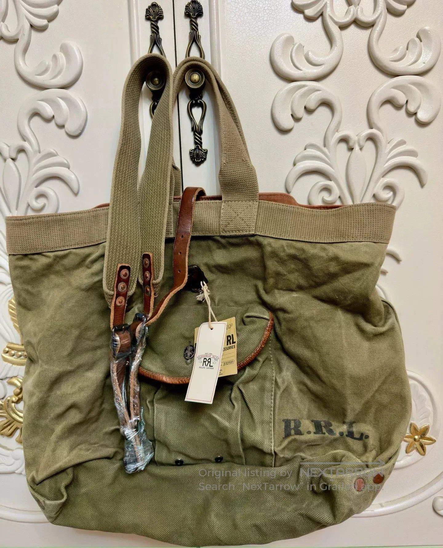 RRL Ralph Lauren Ralph Lauren RRL Military Tote Bag. Size ONE SIZE - 1 Thumbnail
