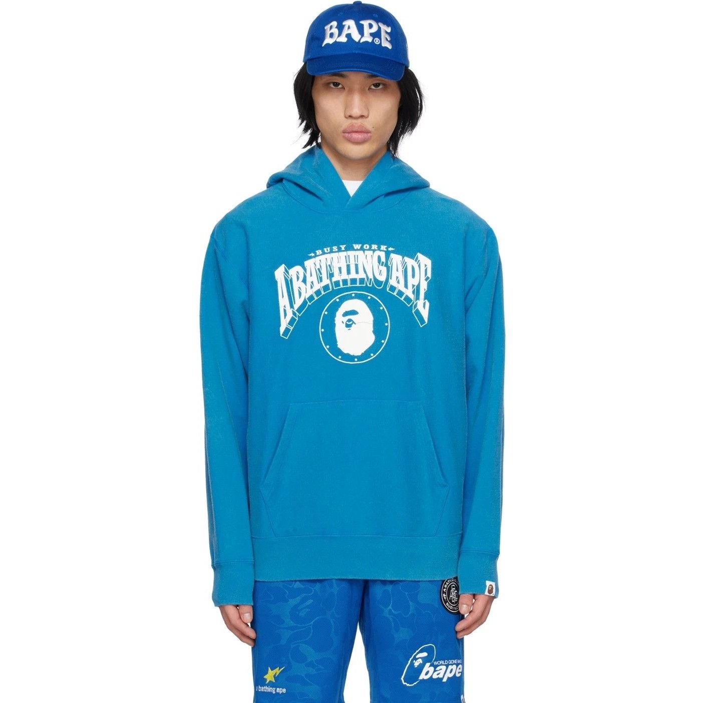 Bape A Bathing Ape Relaxed Hoodie Size US L / EU 52-54 / 3 - 8 Thumbnail