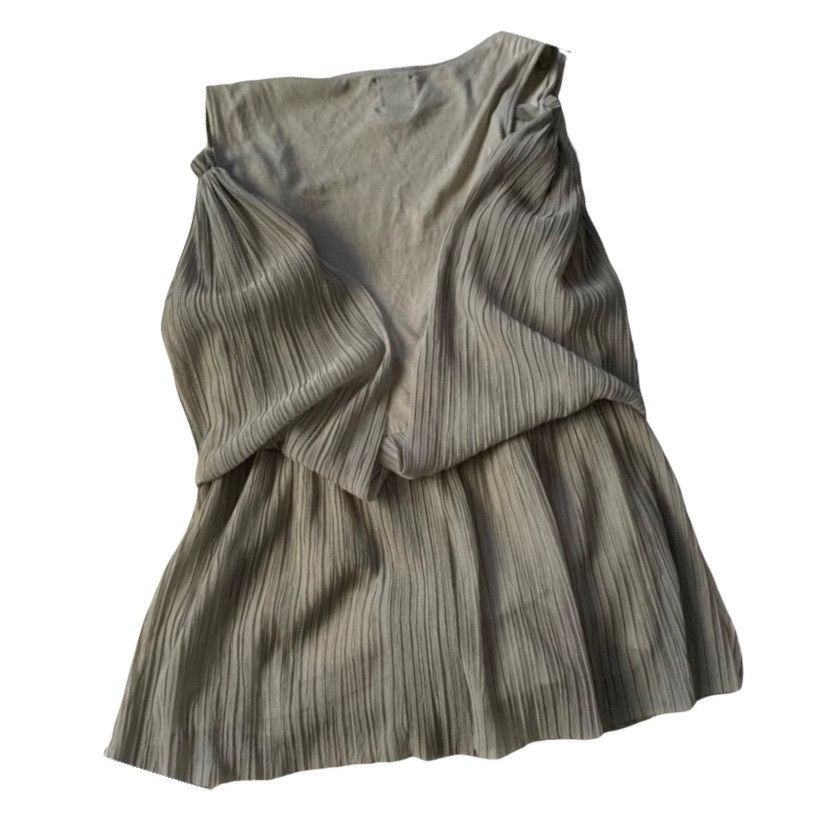Anthropologie Deletta Anthropologie Sage Green Peplum Top M Size M / US 6-8 / IT 42-44 - 3 Thumbnail