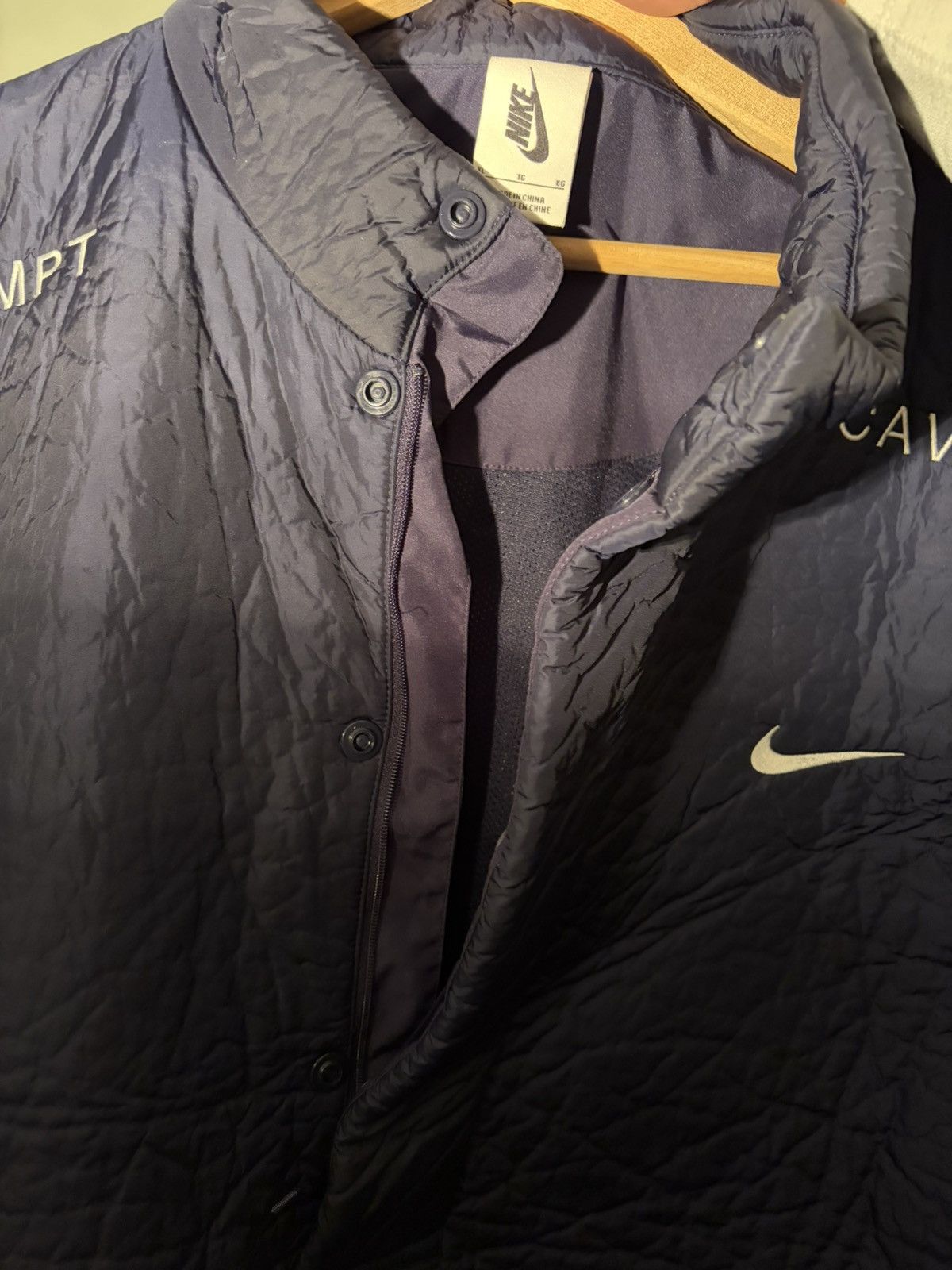 Cav Empt × Nike Rare Limited Collection CAV EMPT Navy Blue Nike Vest Size US XL / EU 56 / 4 - 3 Thumbnail
